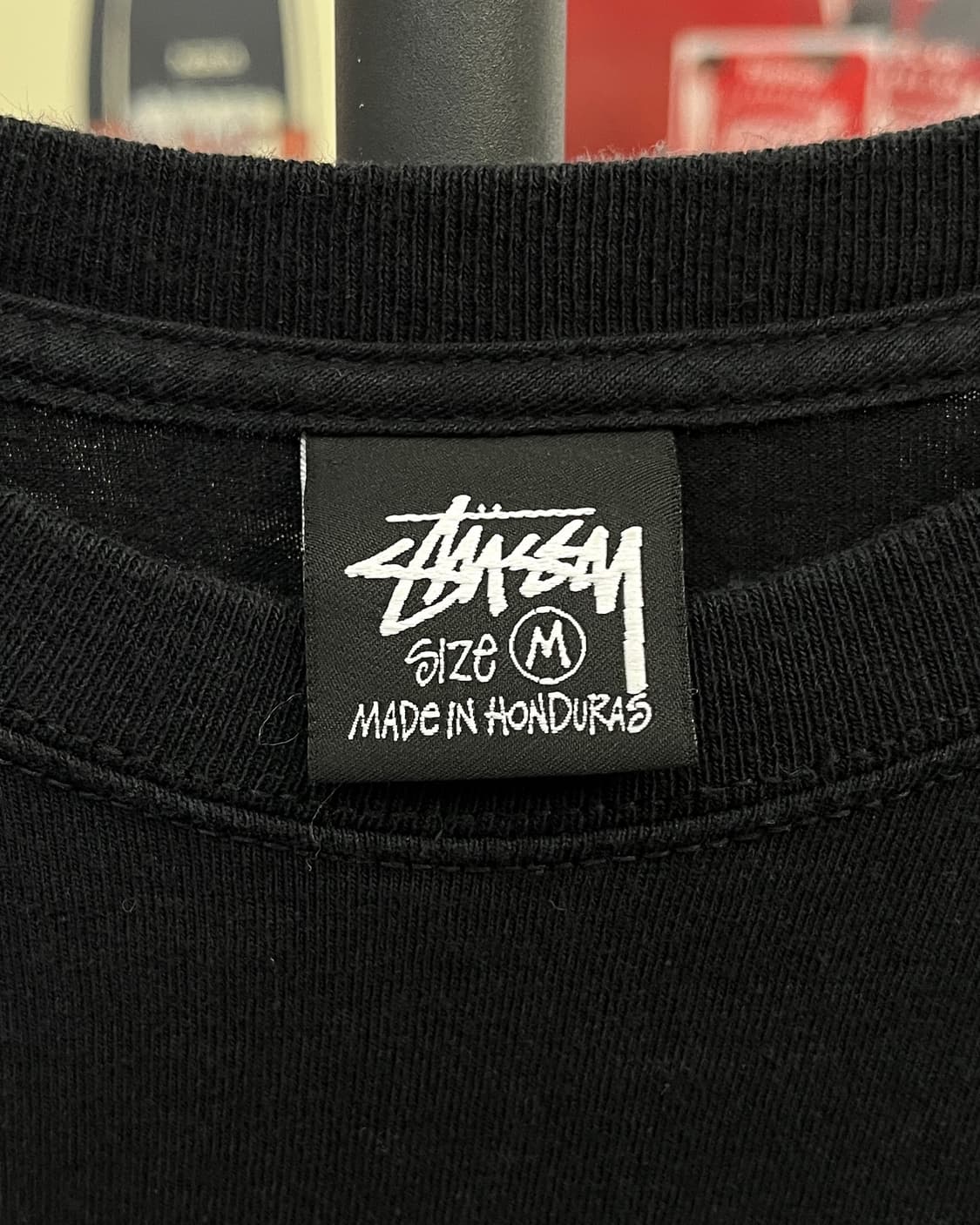 스투시 베이직 스탁로고 블랙 롱슬리브 상품이미지8