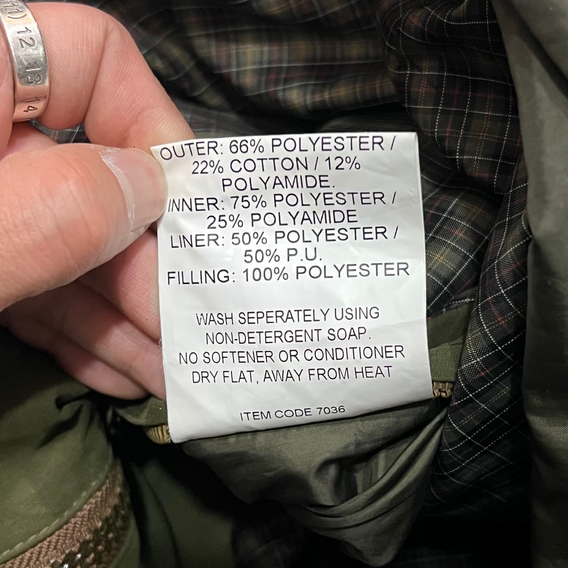  바버 워크 후드 야상 자켓 y14589 상품이미지9