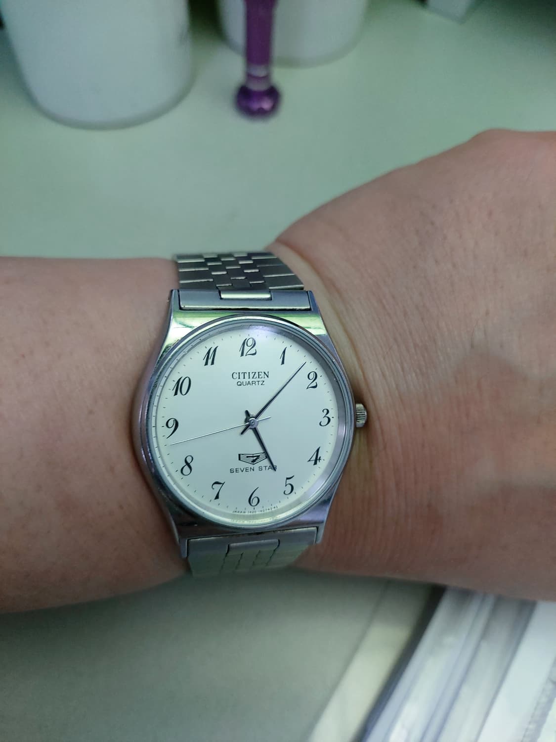 시티즌 세븐스타 쿼츠 빈티지 메탈 시계 상품이미지5