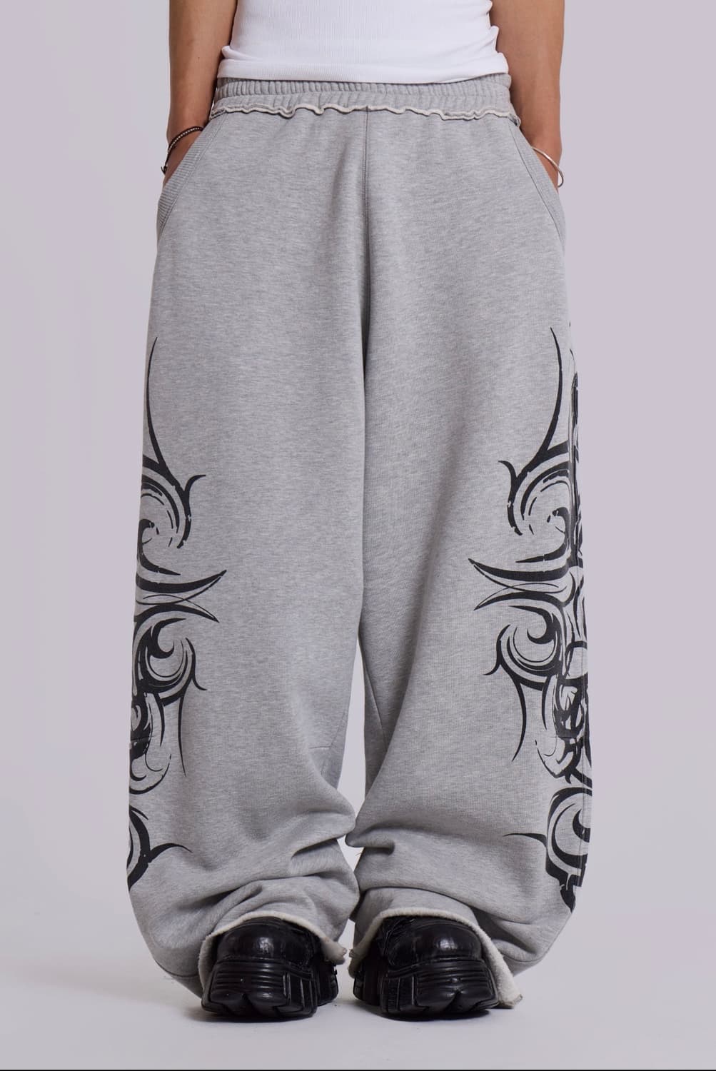 Jaded London Grey Baggy Blade Joggers 상품이미지1