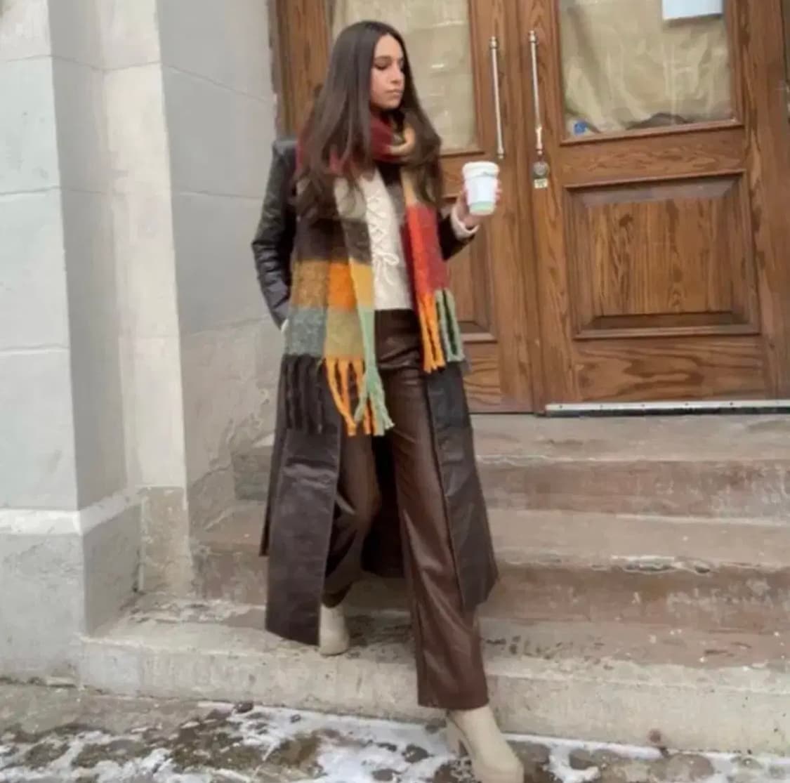 아크네 스튜디오 멀티컬러 알파카모헤어울머플러 남여공용 상품이미지9