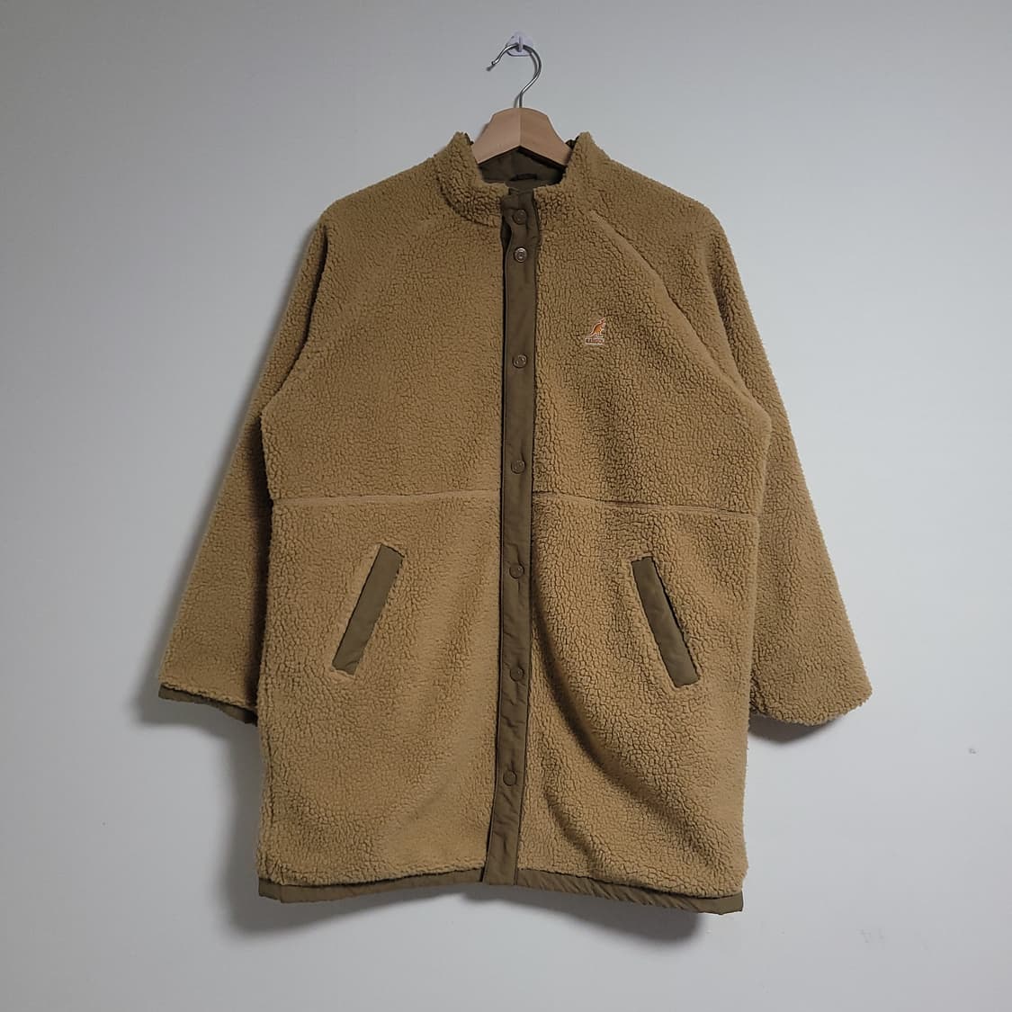 (155) 캉골 키즈 리버시블 롱 코트형 양면 양털 패딩 후리스 점퍼 상품이미지6