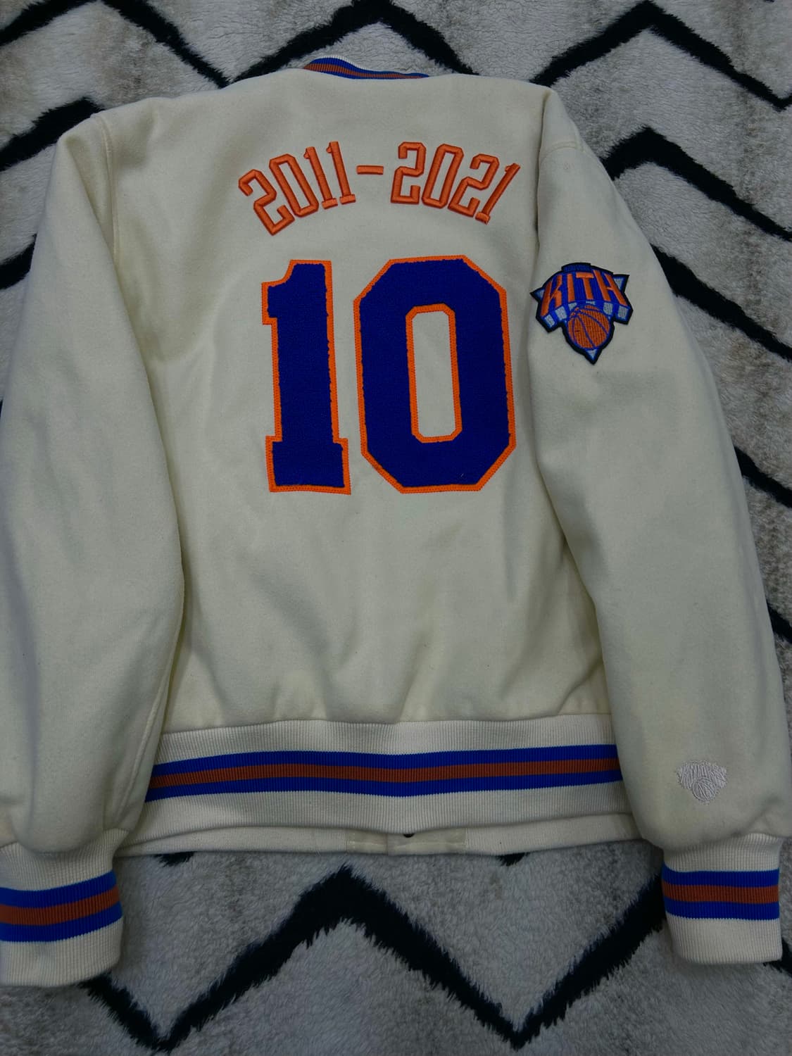 [L]21s키스x뉴욕닉스 바시티/크림 상품이미지5