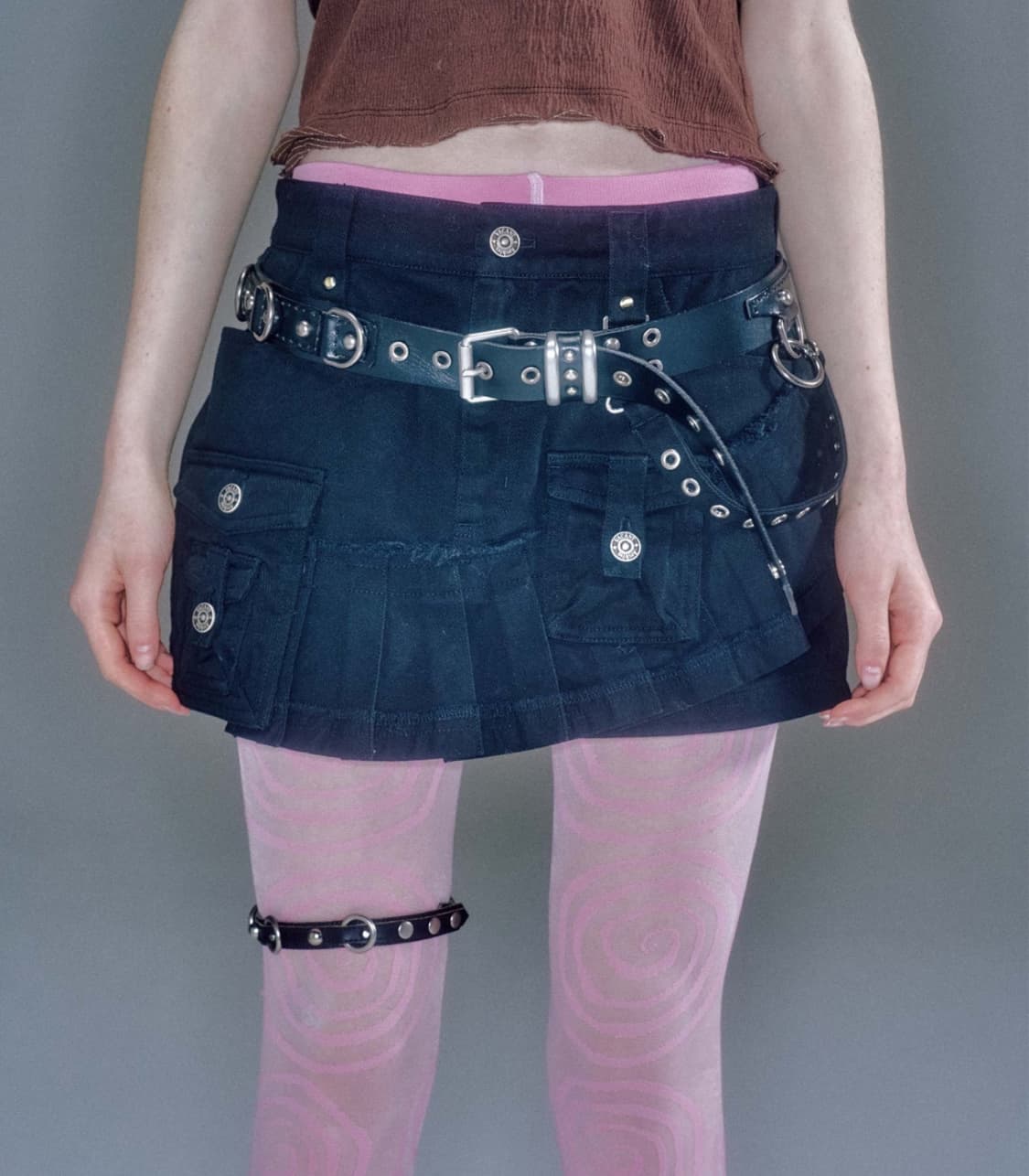 베이컨트 아카이브 사이드링 블랙 벨트 상품이미지4