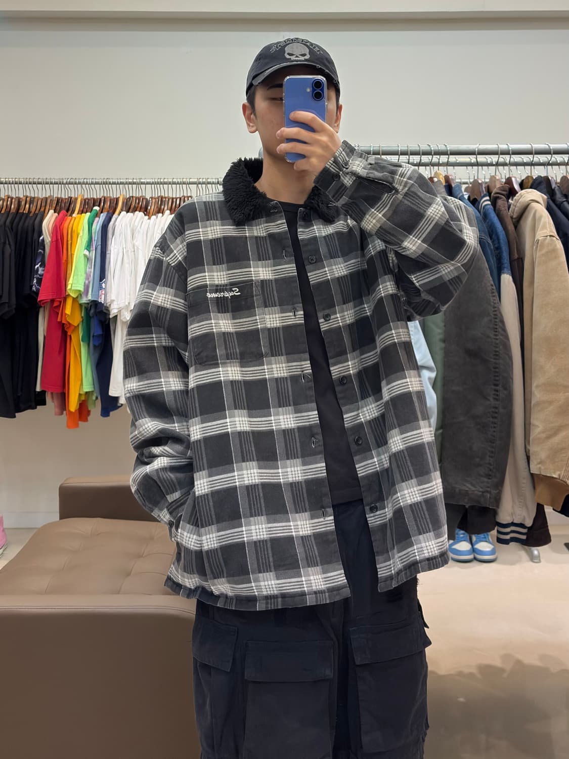 슈프림 포우 퍼 플란넬 셔츠 상품이미지8