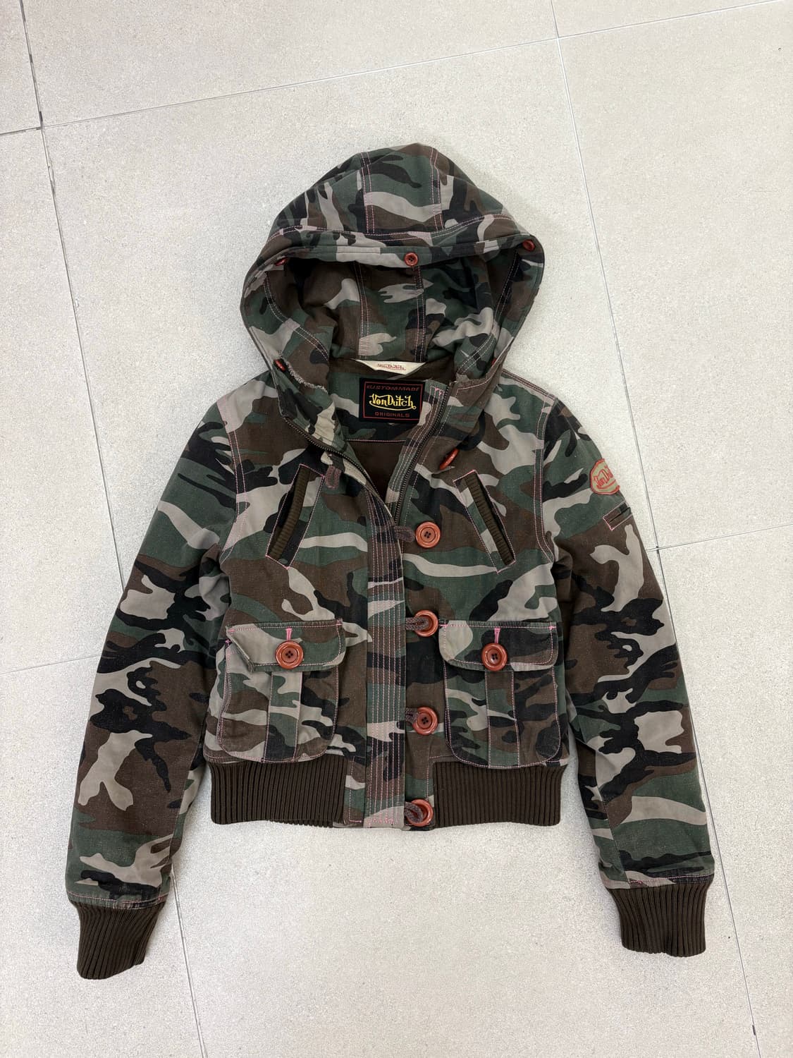 본더치 카모 후드자켓 상품이미지1