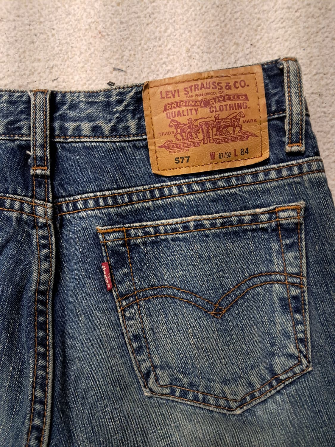 리바이스577 부츠컷 상품이미지3