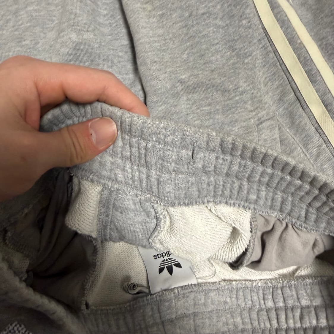 아디다스 스케이트보딩 조거 팬츠 그레이 M 바지 SF 상품이미지4