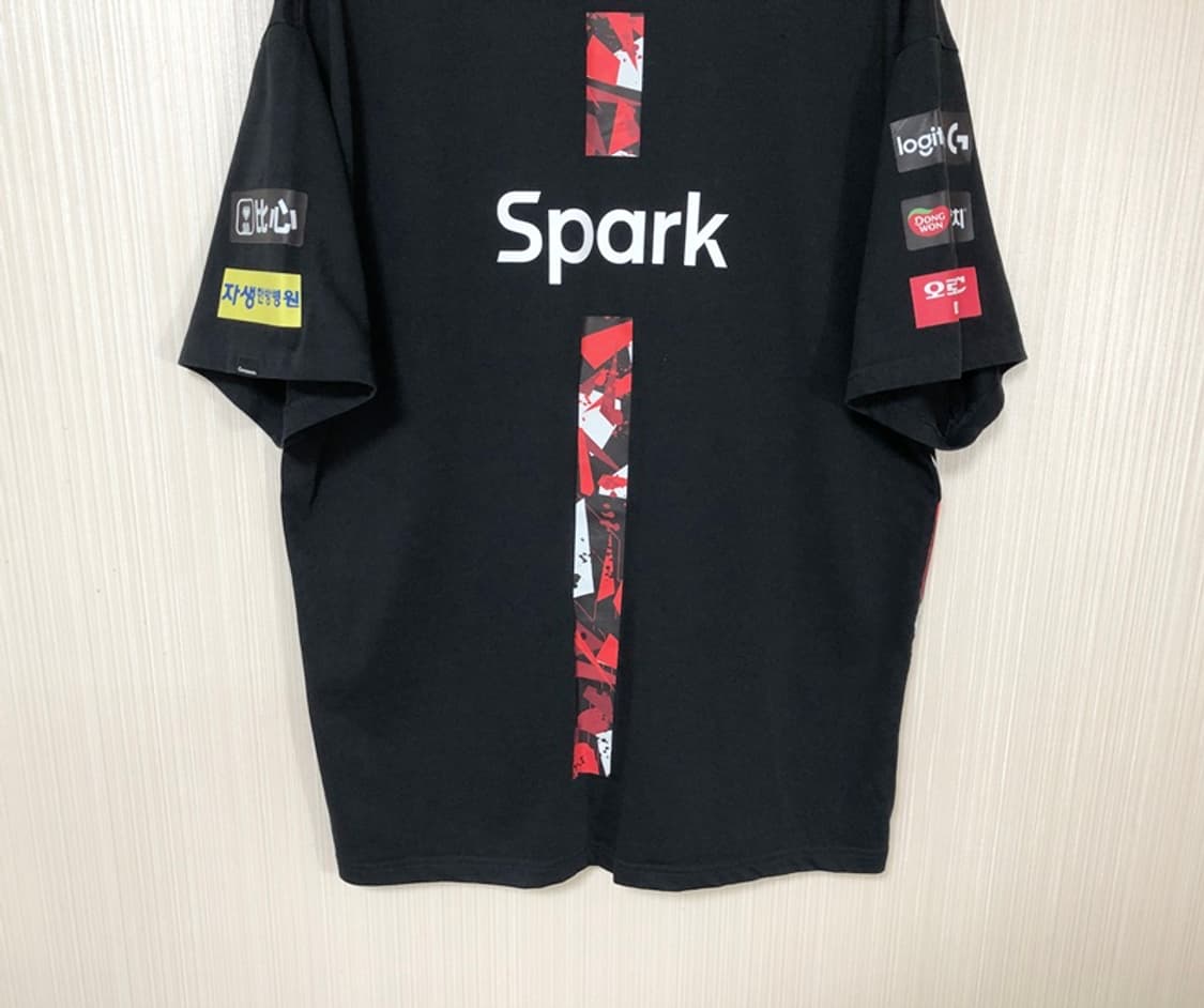 커버낫 KT롤스터 2024시즌 하반기유니폼/티셔츠 XL Spark 상품이미지10