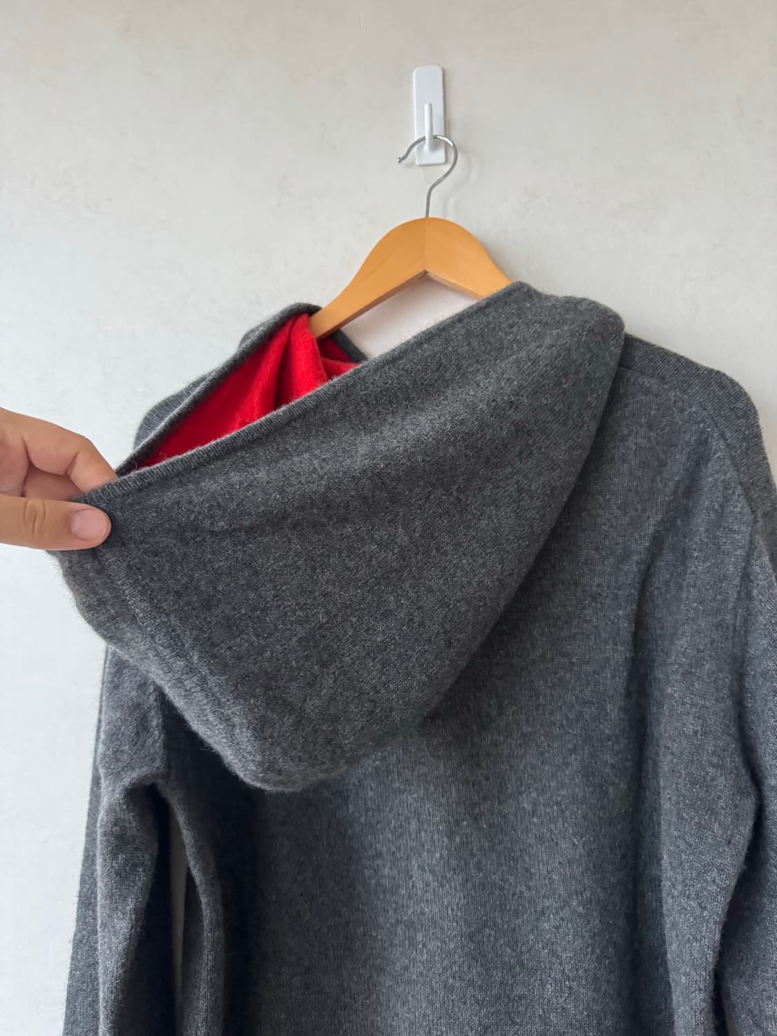 00s 아르마니 익스체인지  캐시미어 후드티 상품이미지6