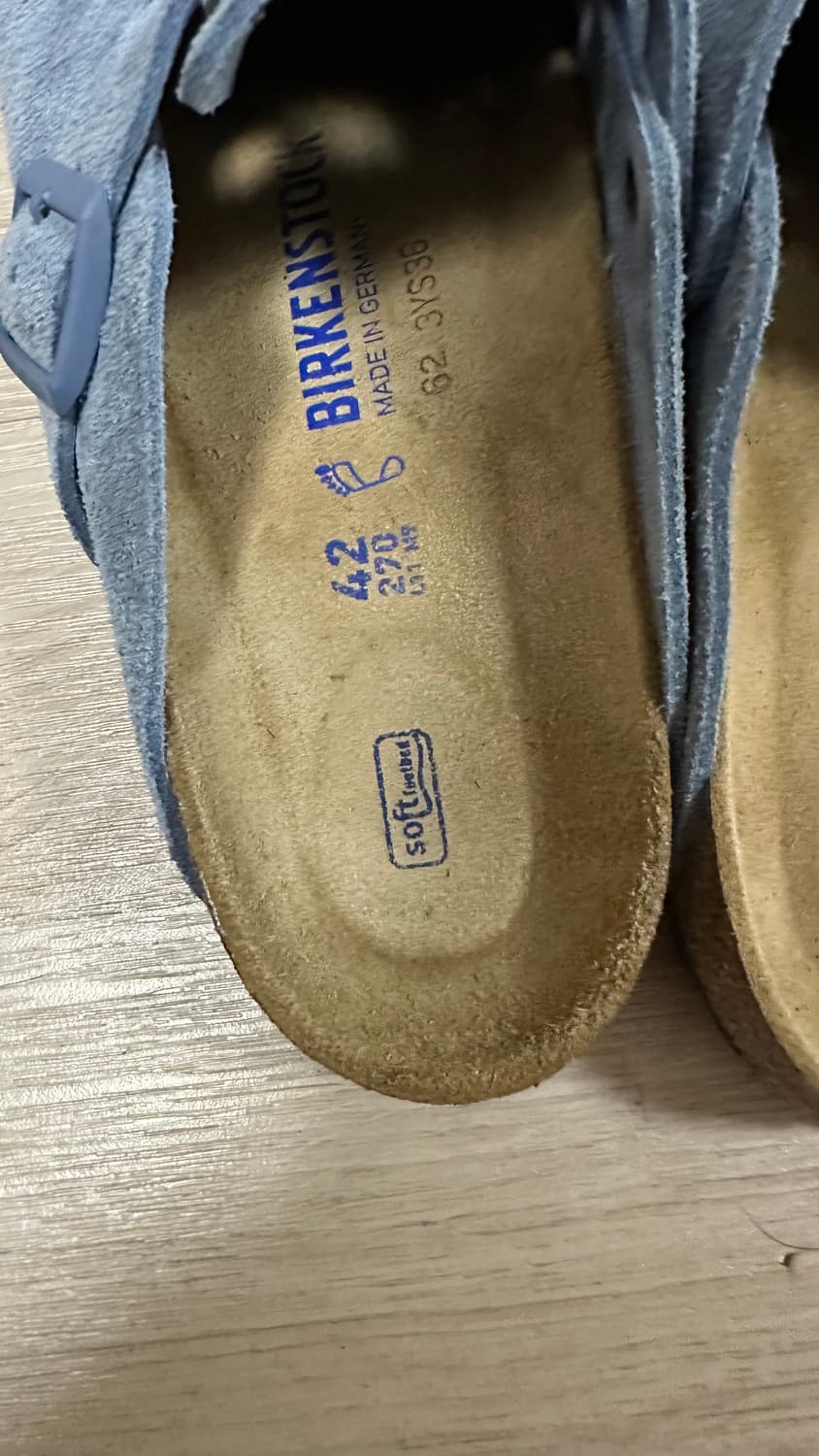 (270 / 42size) 버켄스탁 보스턴 엘리멘탈 블루 상품이미지4