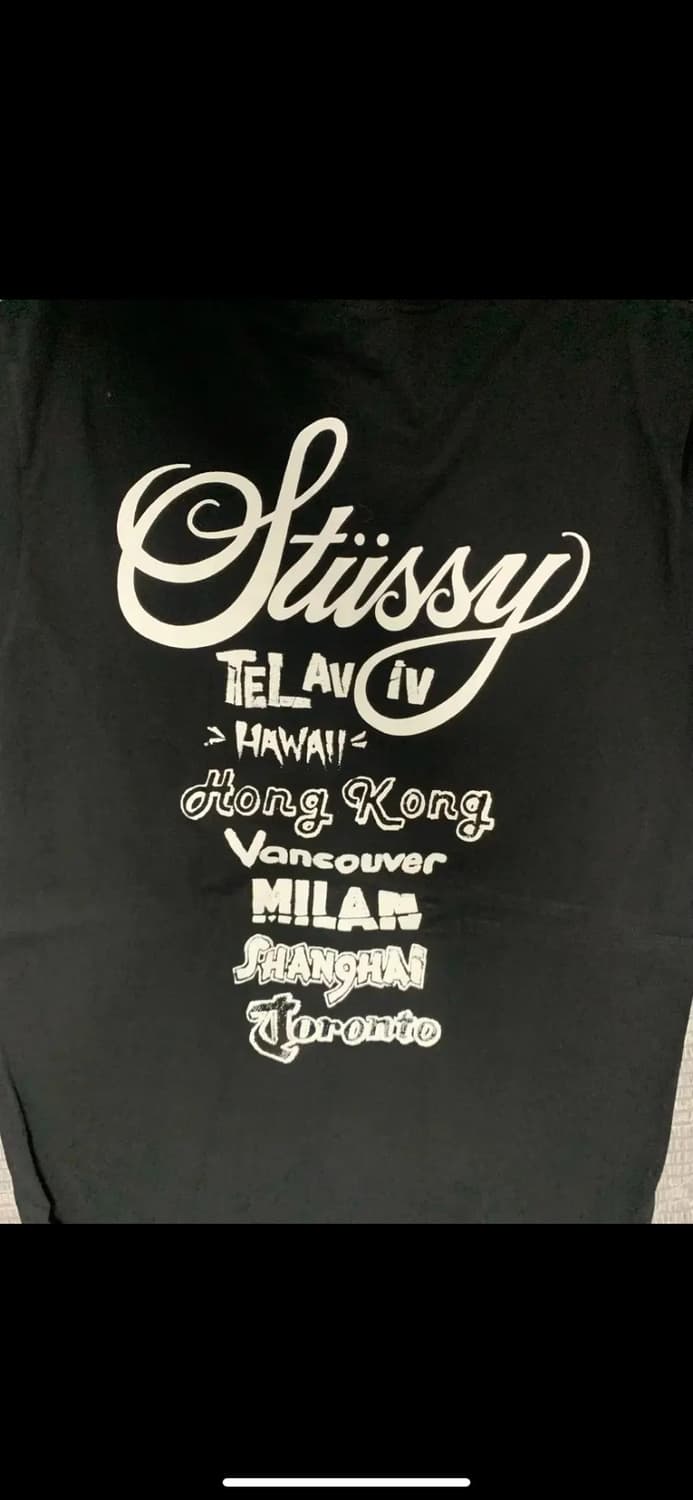 스투시 월드투어 티셔츠 L 상품이미지4