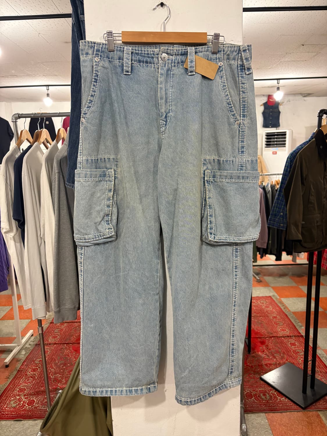 트루진 데님카고팬츠 상품이미지2