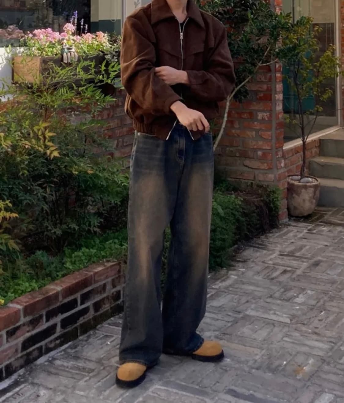 [로맨틱 무브 덕 더비 웜옐로우 스웨이드] 270 size 상품이미지2