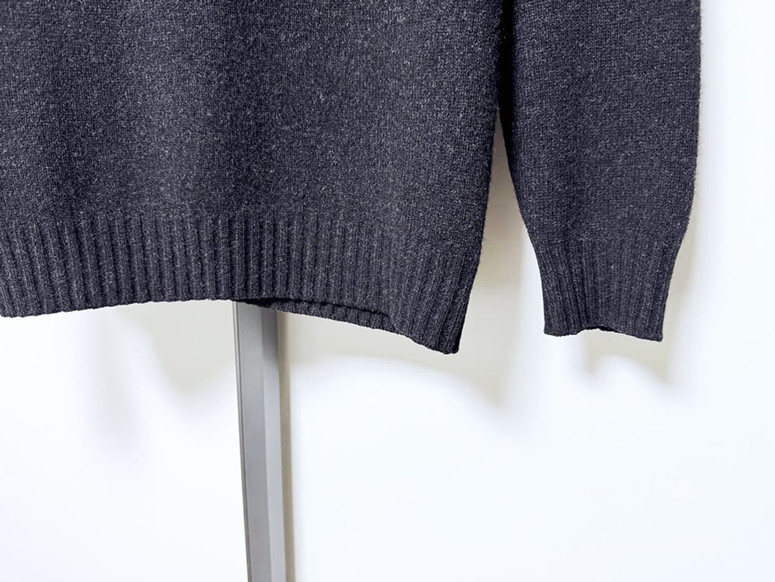 HERMES(에르메스) / 야크울 모크넥 집업 스웨터 상품이미지3