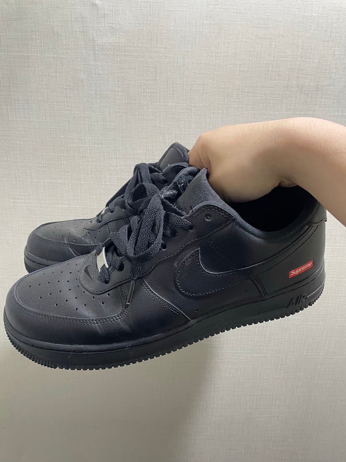 [290] 슈프림 에어포스 블랙 상품이미지1