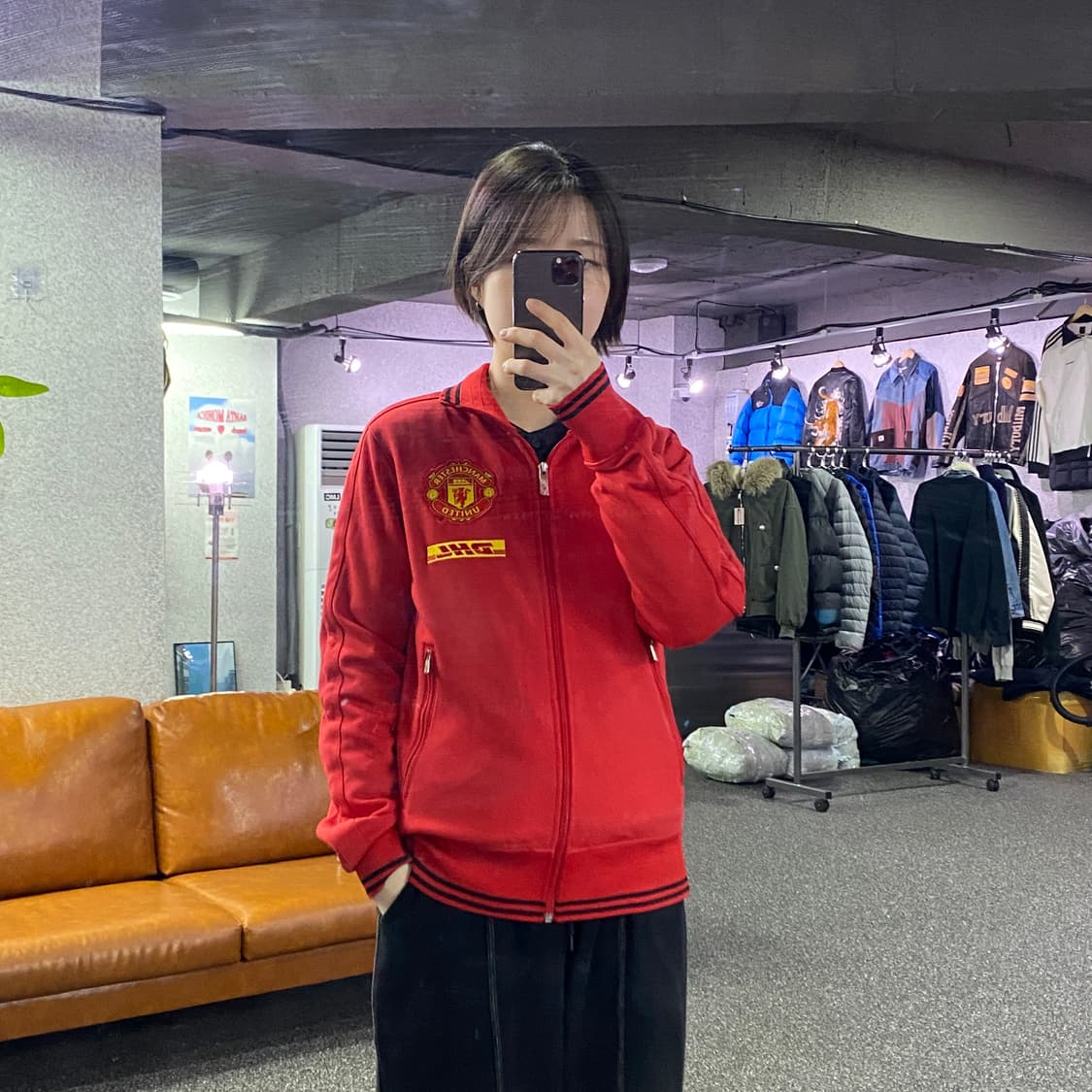 나이키 맨유 레드 트랙탑 져지 B3893 상품이미지1