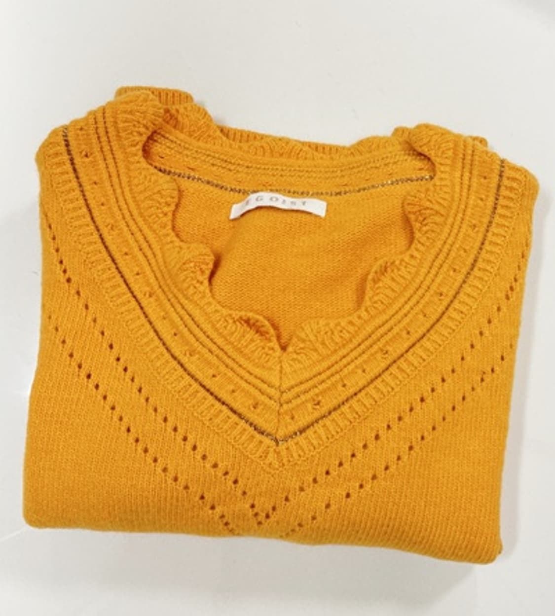 에고이스트 V넥 앙고라 니트  상품이미지9