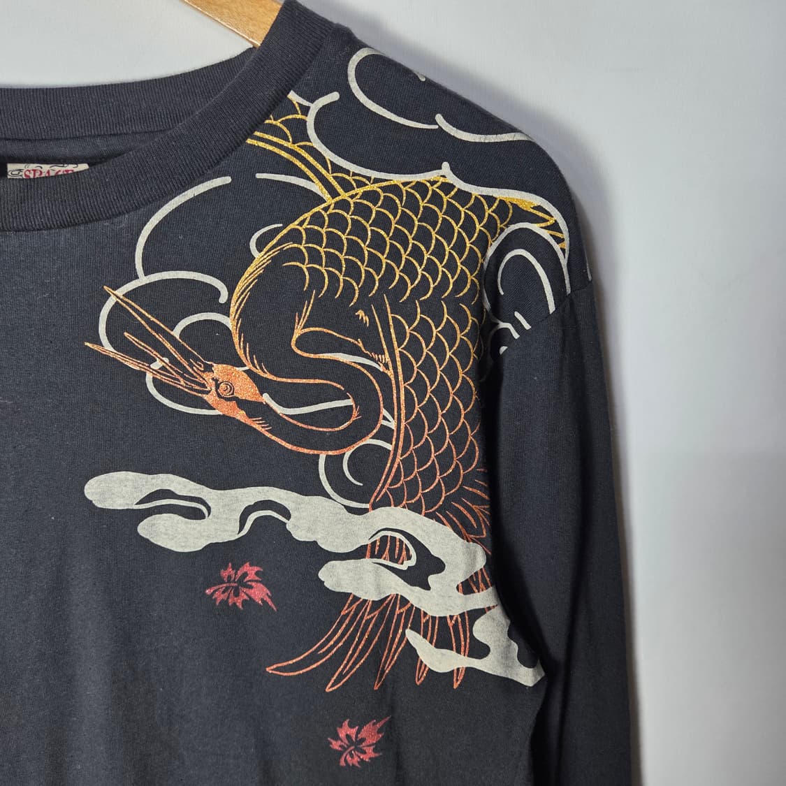 [SPACE OPERA]  오리엔탈 잉어 프린팅 롱슬리브 상품이미지3
