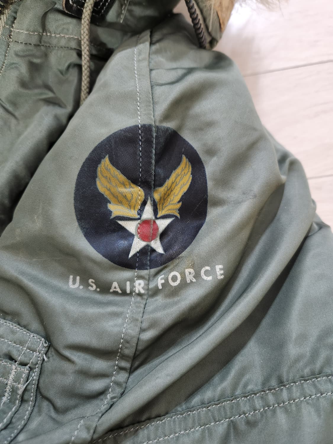 62's N3B 나일론 울파일 공군마크 Southern Athletic  상품이미지2