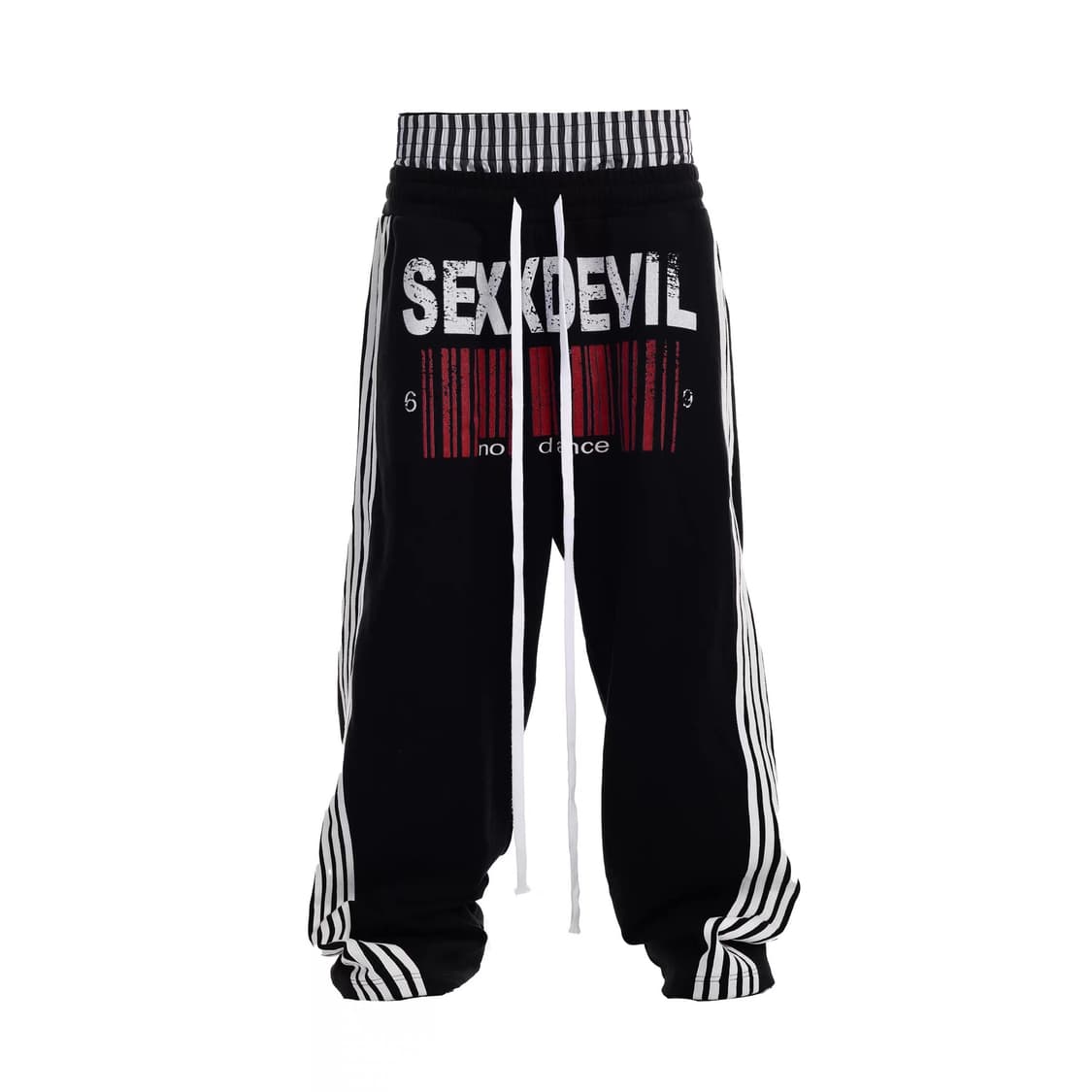 Xx Devil Barcode Wide Sagging SweatPants 상품이미지2