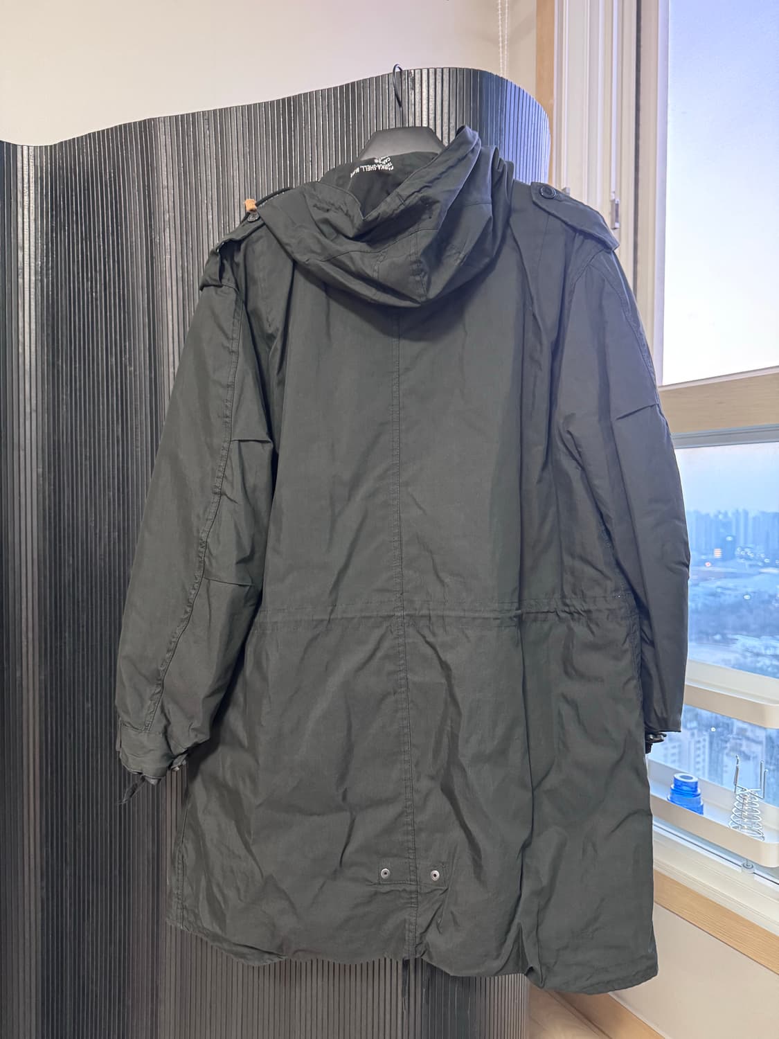 블랙 파카 라이너 X-SMALL 상품이미지6