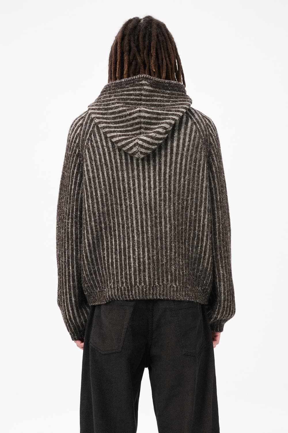 [44,46,48,50,52]아워레가시 25fw 레벨 후드집업/브라운 상품이미지4