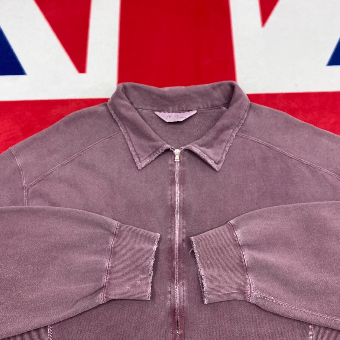 안셀름 하프집업 맨투맨 2 실측L 상품이미지7