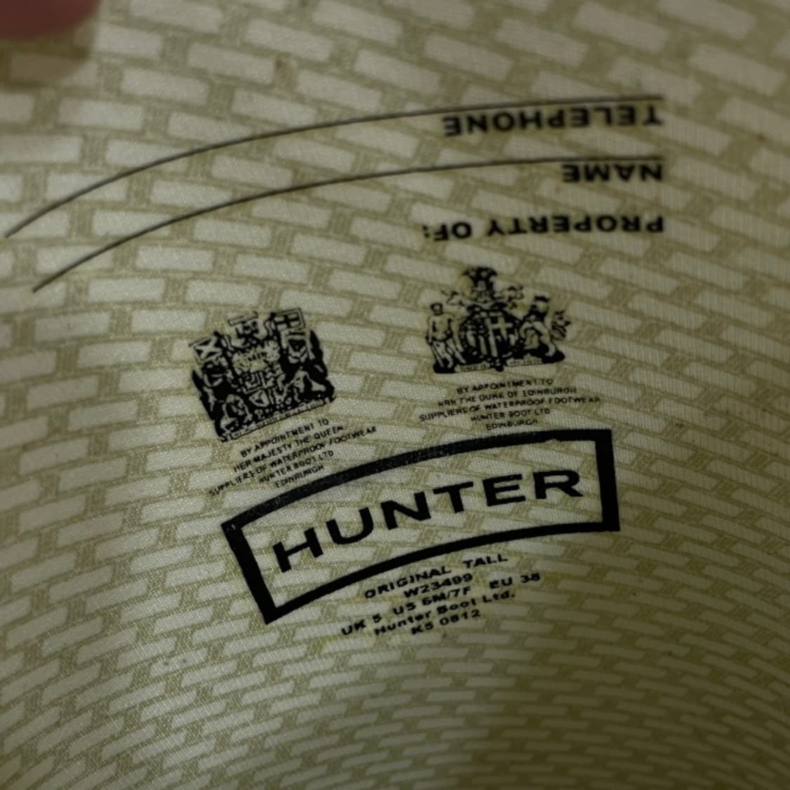 UK5 헌터 레인부츠  상품이미지5