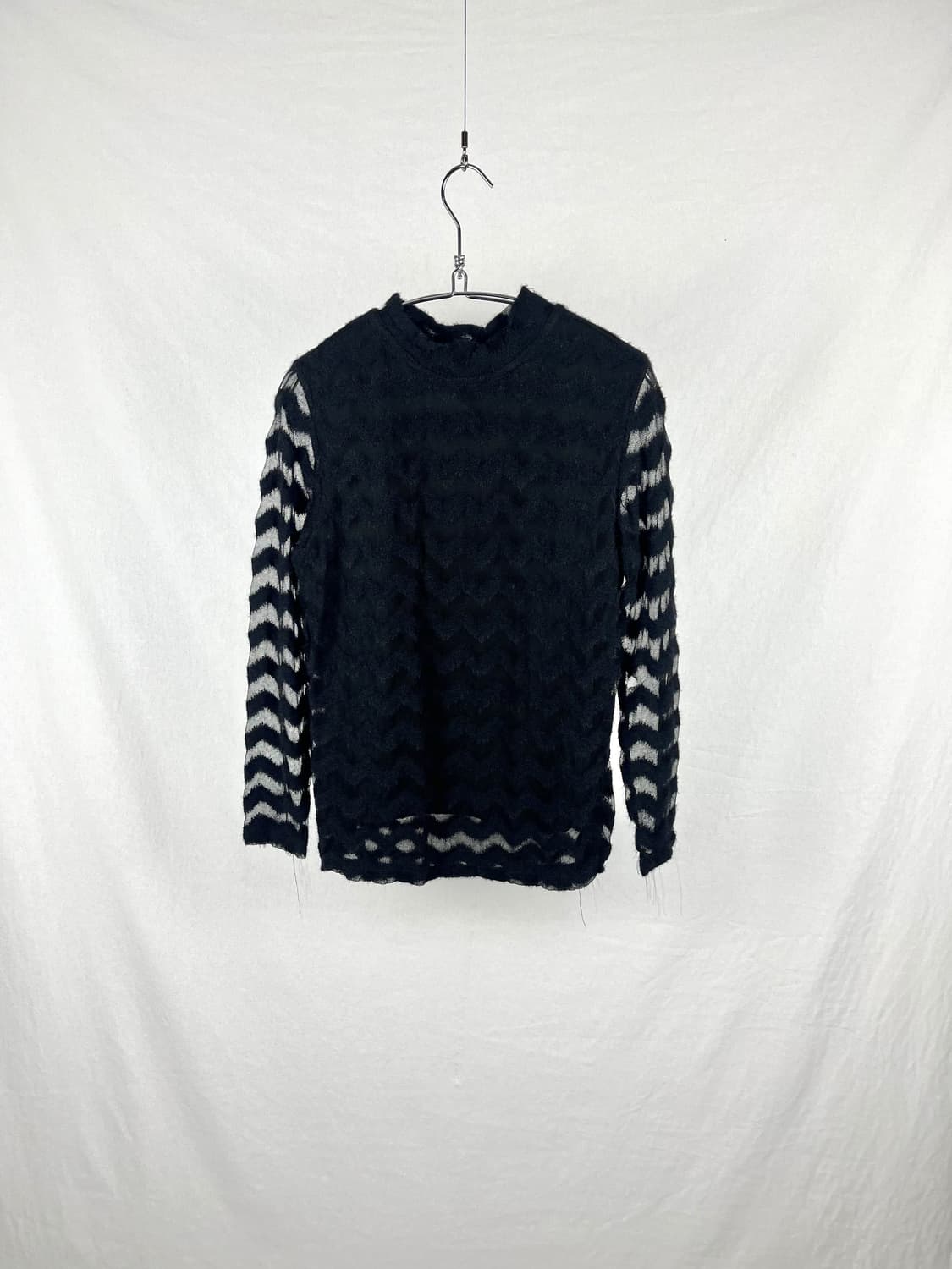 Vintage 시스루 롱슬리브 상품이미지2