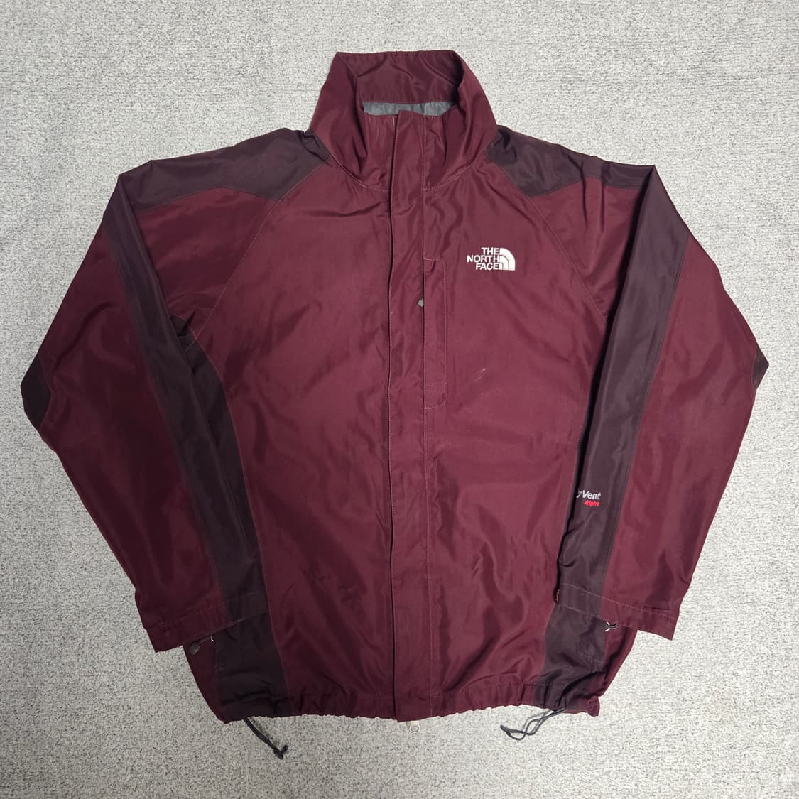 노스페이스 버건디 바람막이 자켓 L(100) 상품이미지2