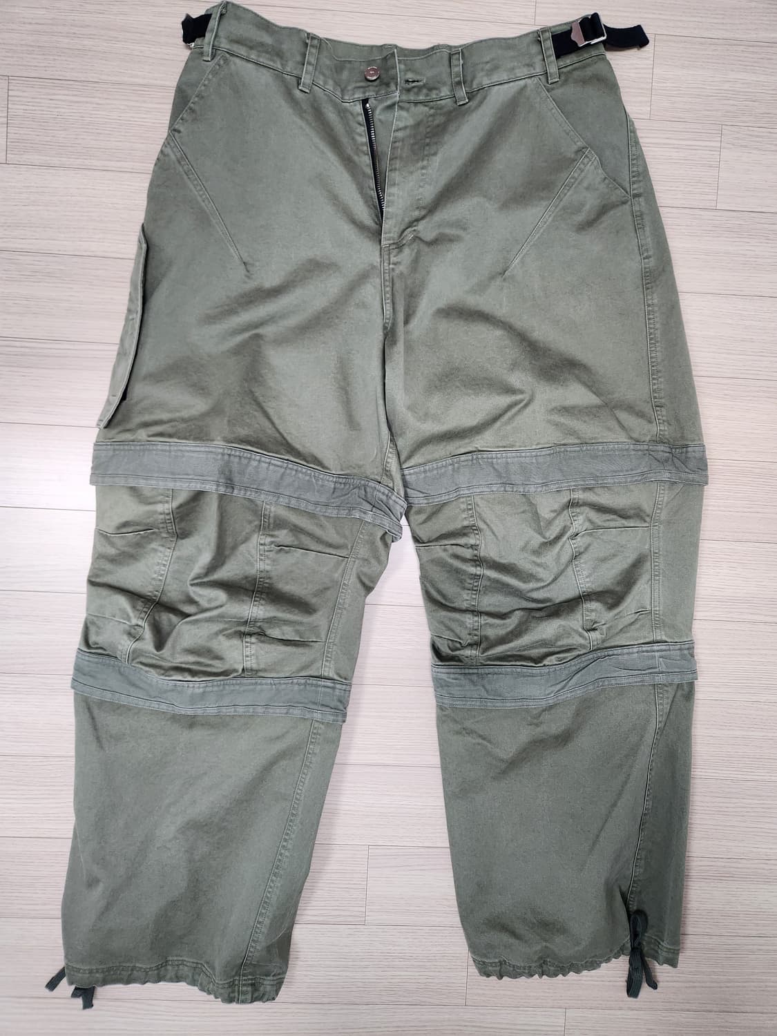 3 파프롬왓 파 레이어드 워크 팬츠 올리브 상품이미지1