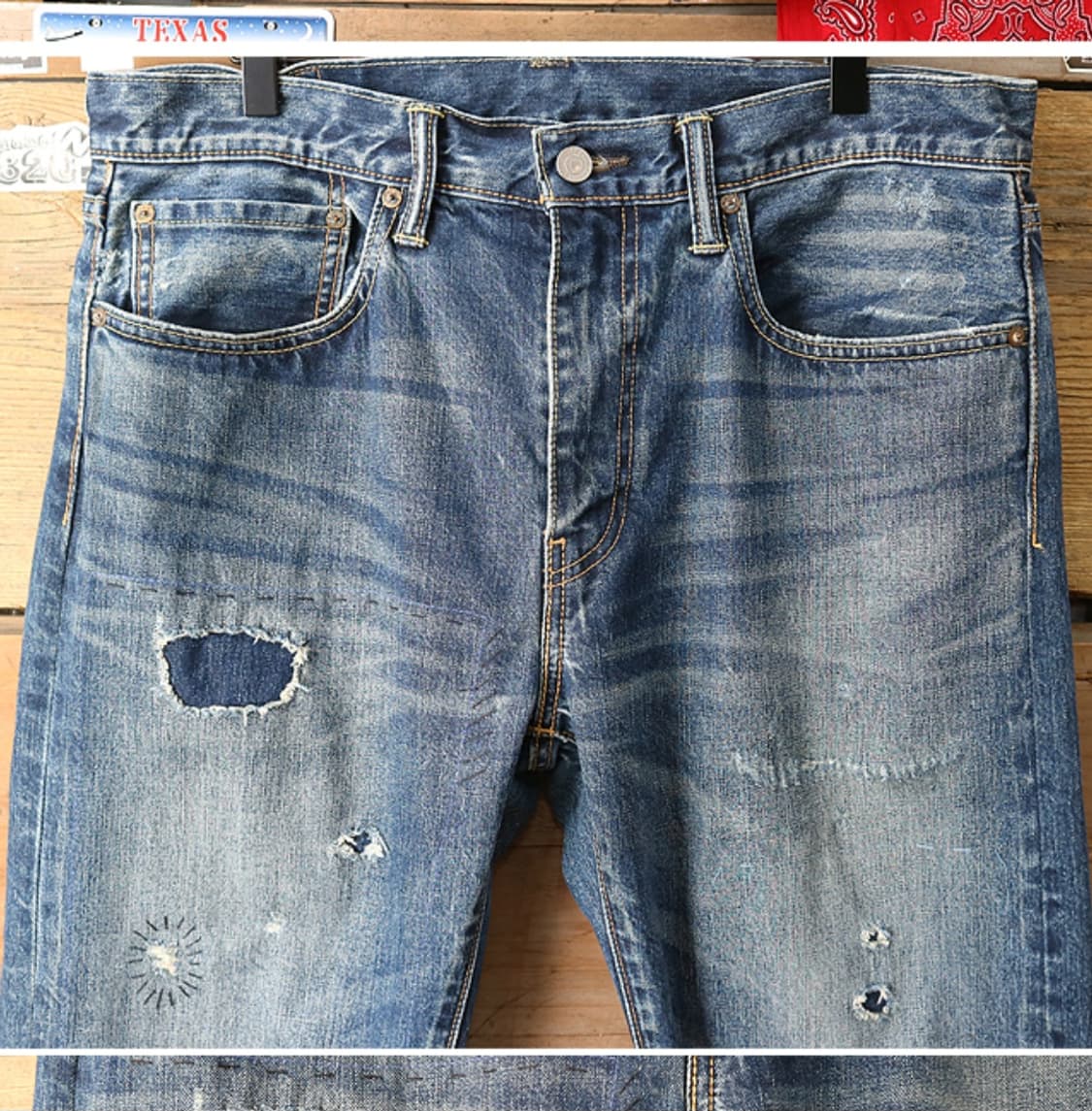 levis 리바이스 502 빈티지 가공 데님

굿 컨디션 34-35 상품이미지3
