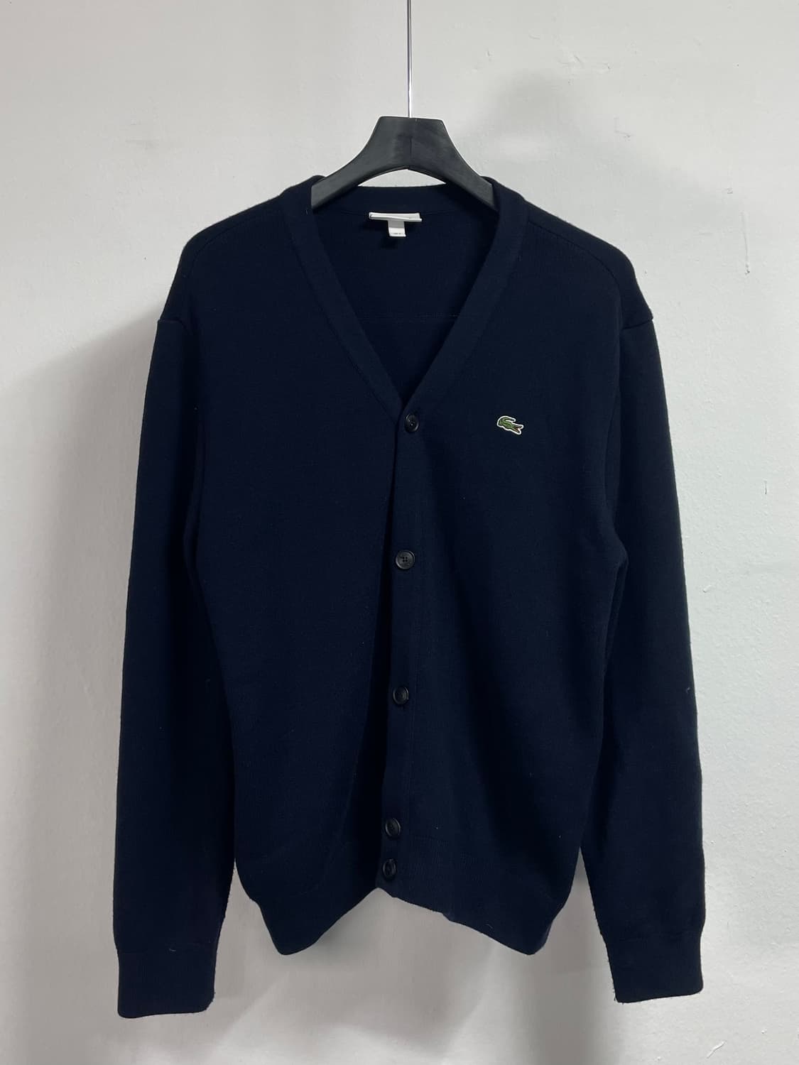 라코스테 신형 네이비 헤비 울 가디건 (on.324) 상품이미지1