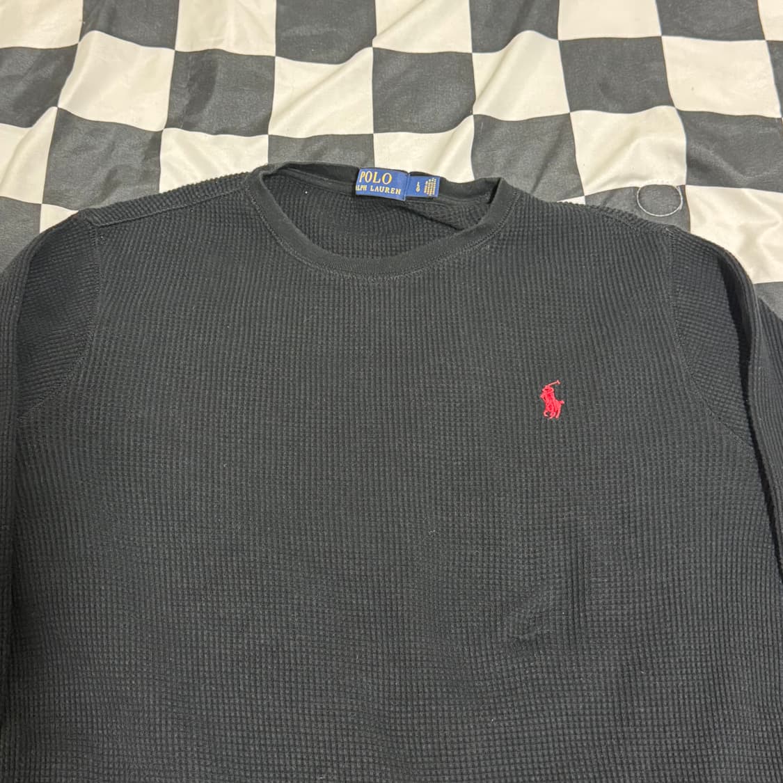 폴로 랄프로렌 와플 롱슬리브 상품이미지3