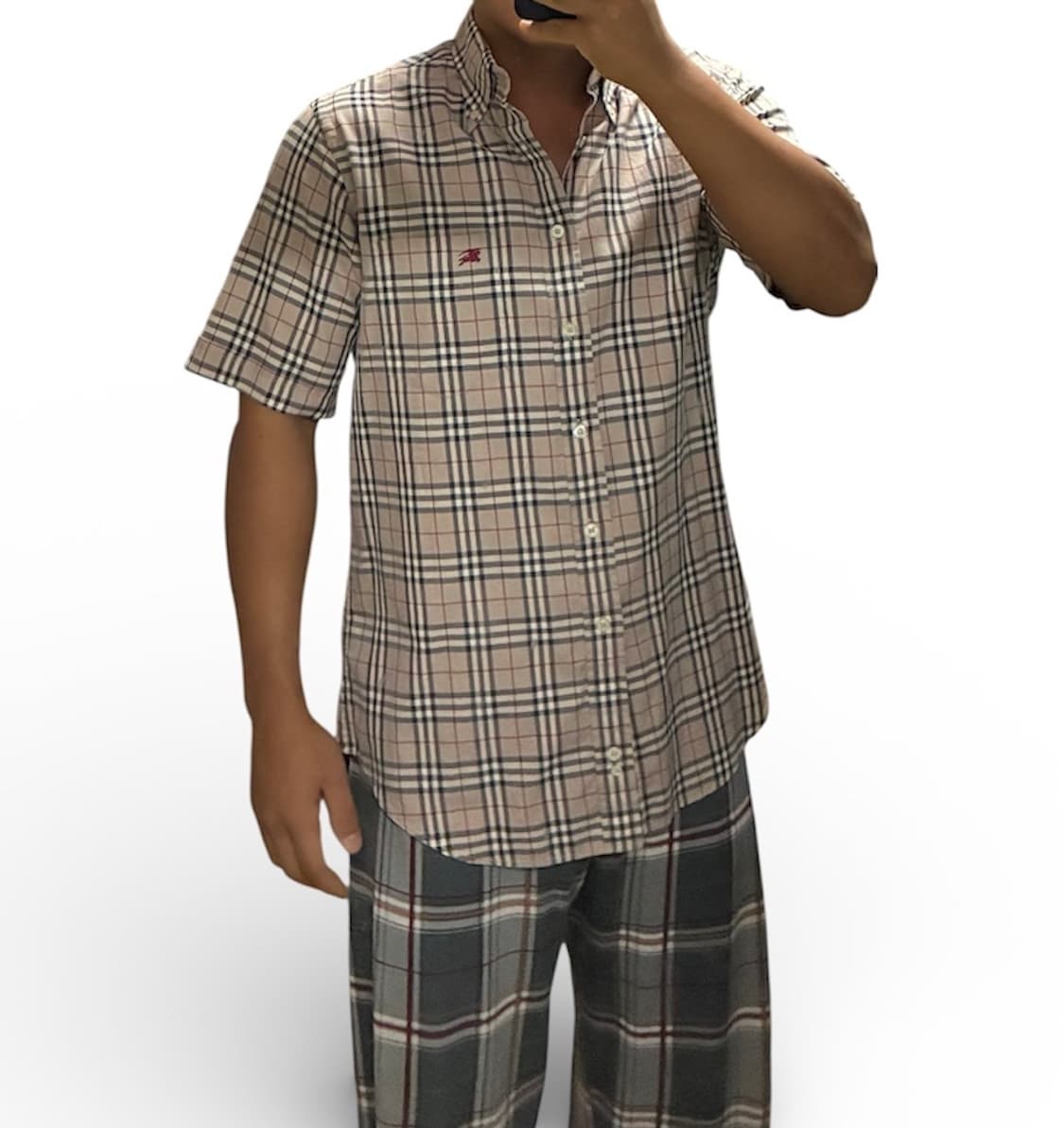 [정품] 버버리 반팔 셔츠 (M/95) 상품이미지8