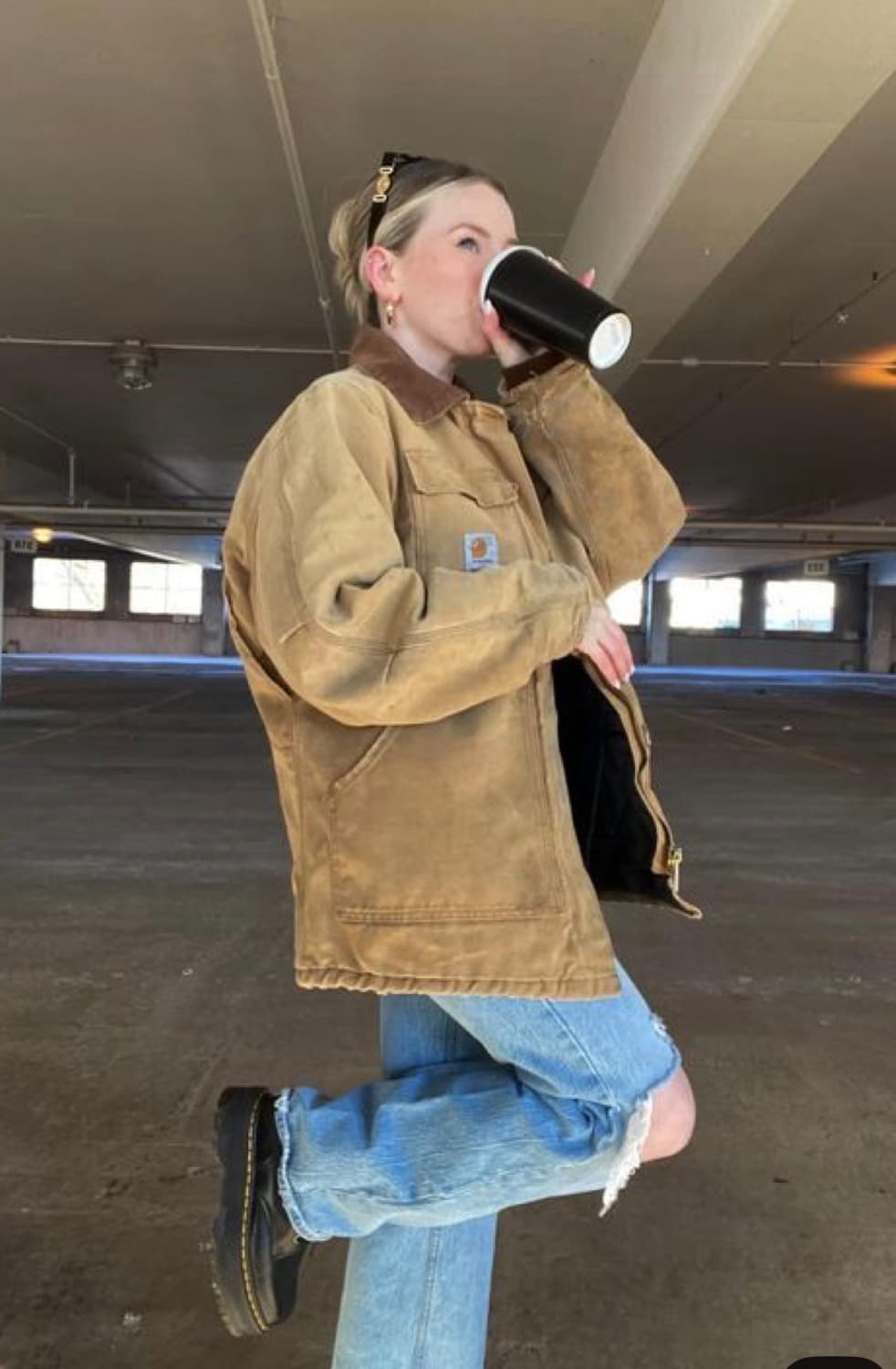 00s 칼하트 워크자켓 초어자켓 C03 42 (LARGE) 상품이미지1