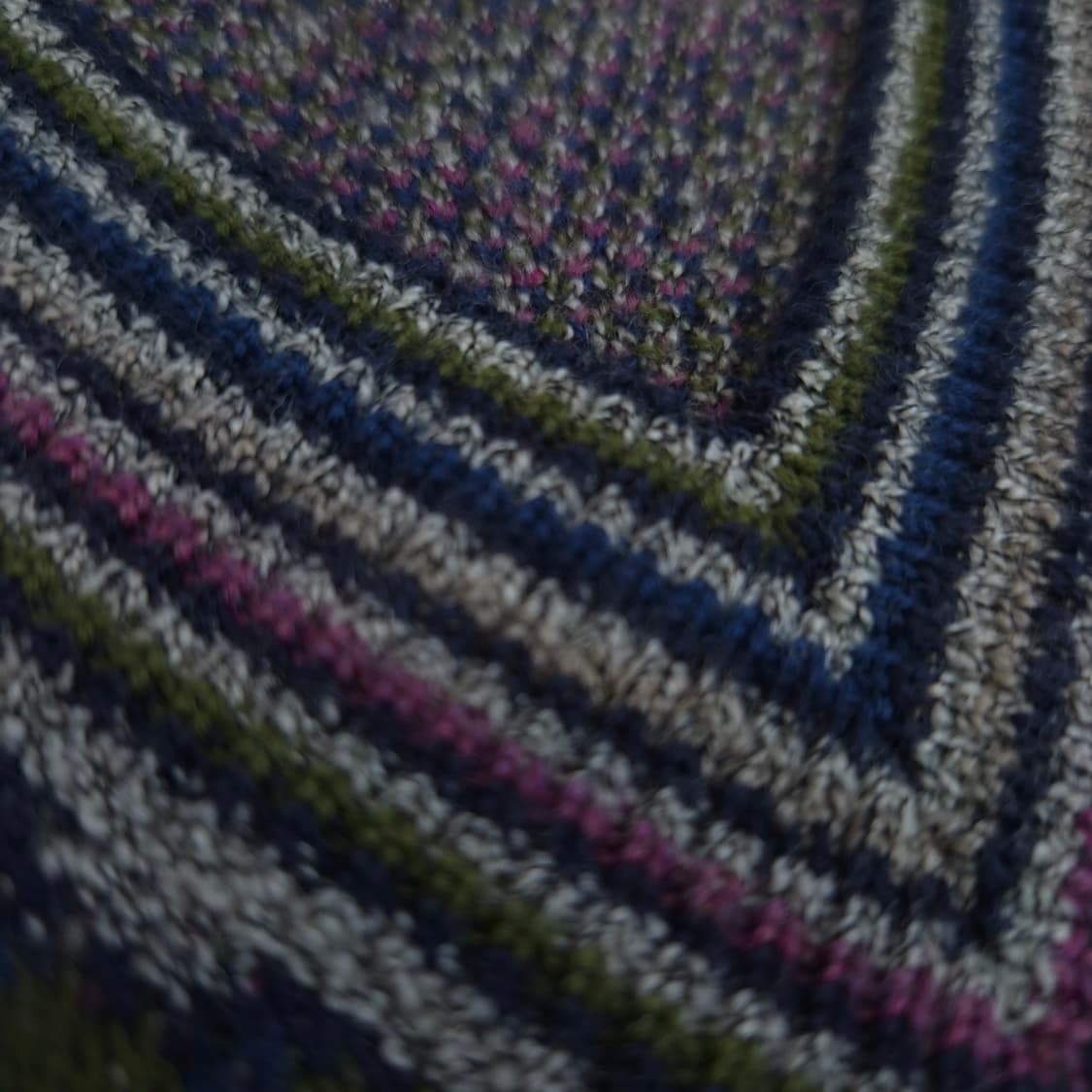 유니크 아트패턴 니트조끼 베스트 남녀공용  상품이미지6