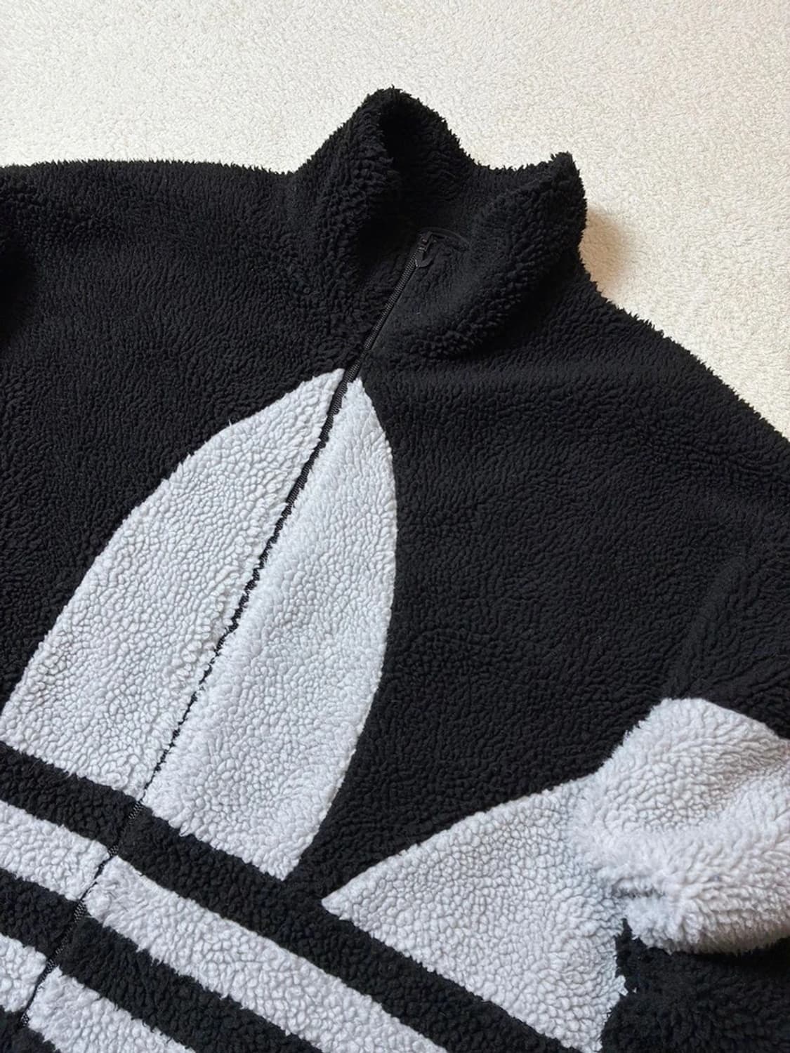 아디다스 20ss 빅 트레포일 플리스 자켓 PN6989 상품이미지3