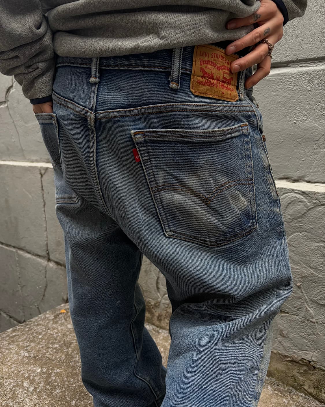 00s 🇺🇸LEVIS 517 denim boots cut pants 상품이미지5