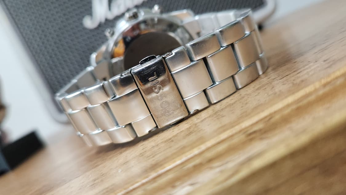# FOSSIL 파슬 스텔라 크로노그래프 실버톤 알루미늄 시계 상품이미지5