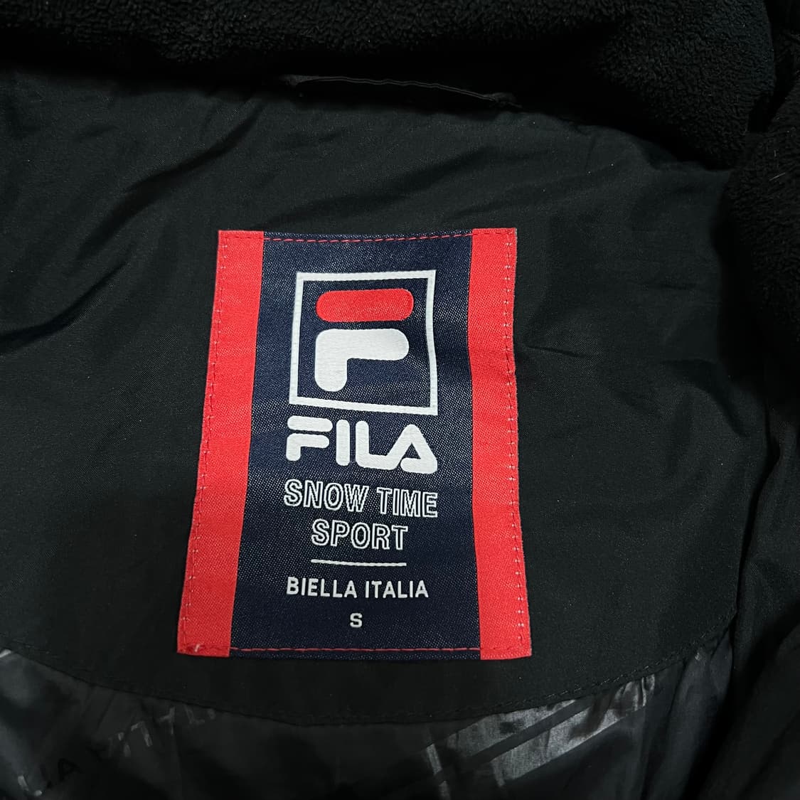 휠라 공용 스노우 타임 스포츠 구스다운 롱패딩 점퍼 [블랙] S/90 상품이미지5