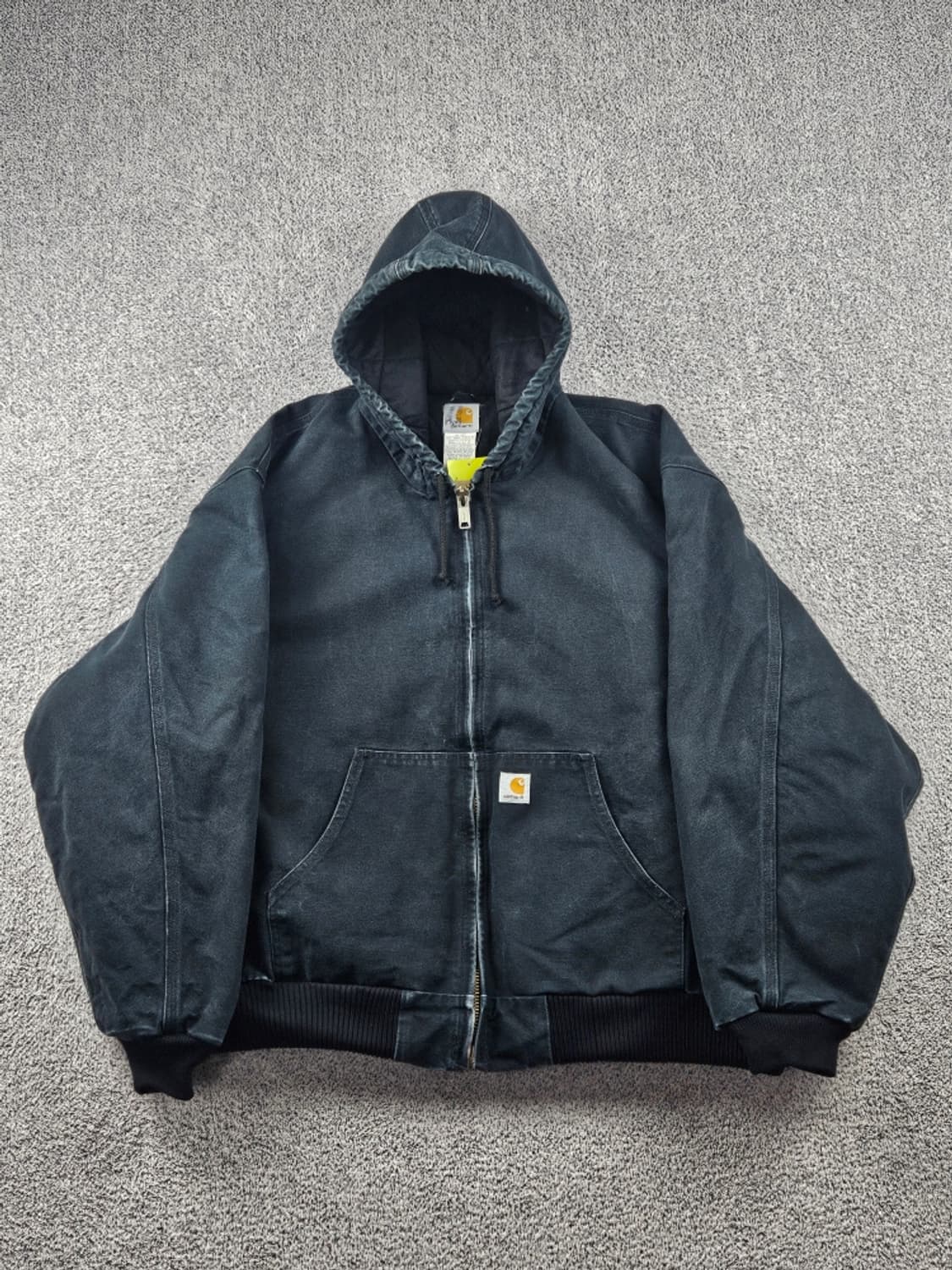 칼하트 J140 덕 캔버스 후드 액티브 워크 자켓 (4XL)/ 10788 상품이미지2