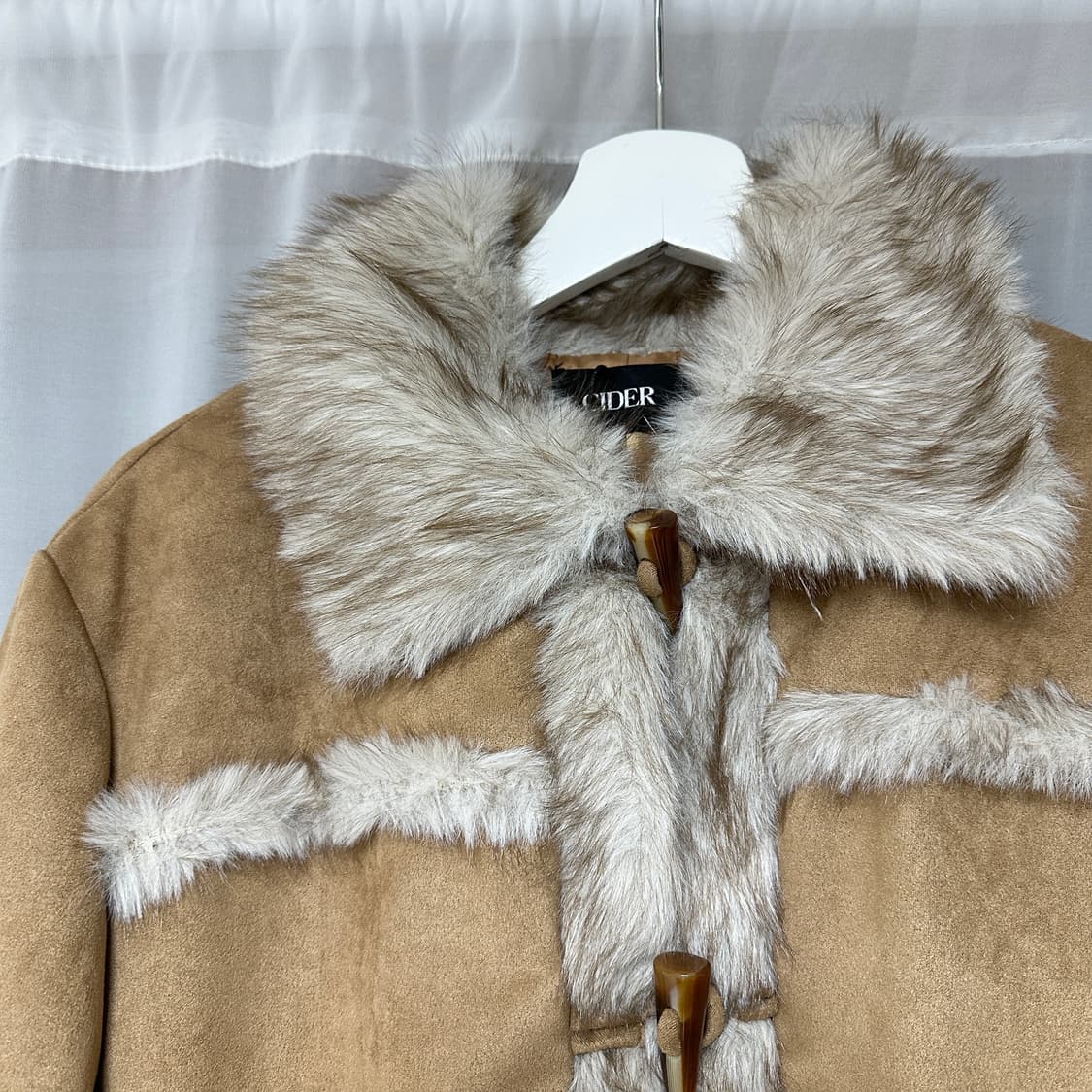 (새상품) 샵사이더 토글 퍼 자켓 - L 상품이미지2