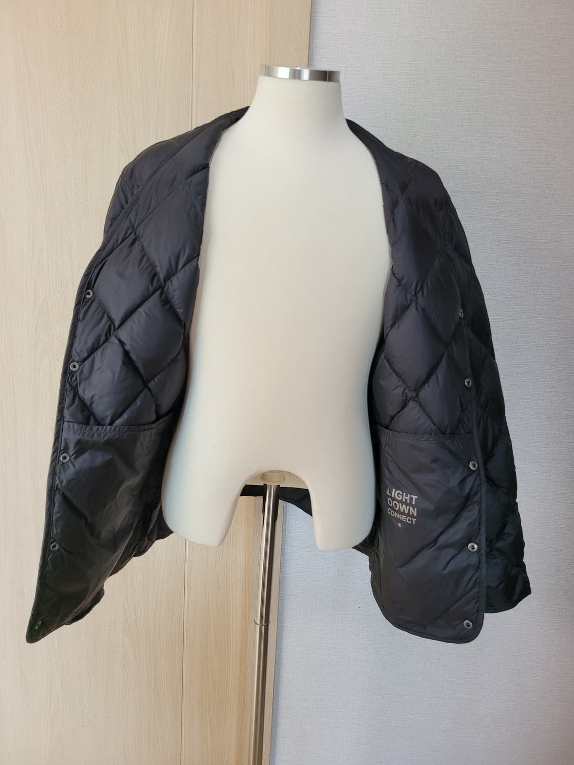 에이치커넥트 H:connect 남자 경량 구스다운 패딩 XL 블랙  상품이미지7