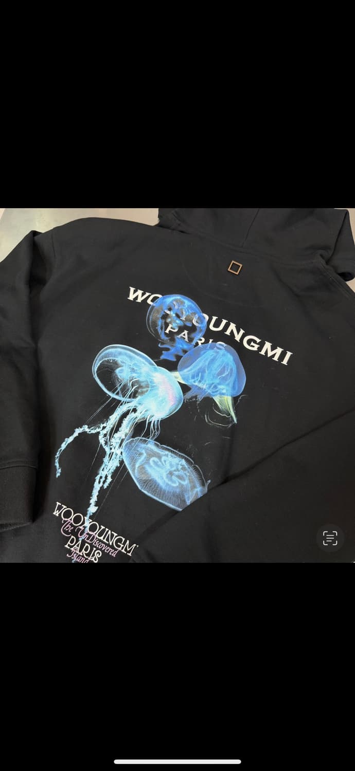 [리오브전포점] 우영미 젤리피쉬 백로고 후드 상품이미지3