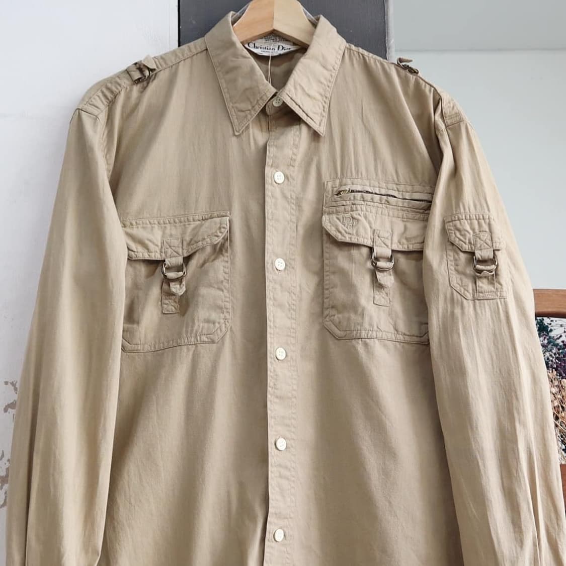 크리스찬디올 투포켓 사파리 셔츠 상품이미지2