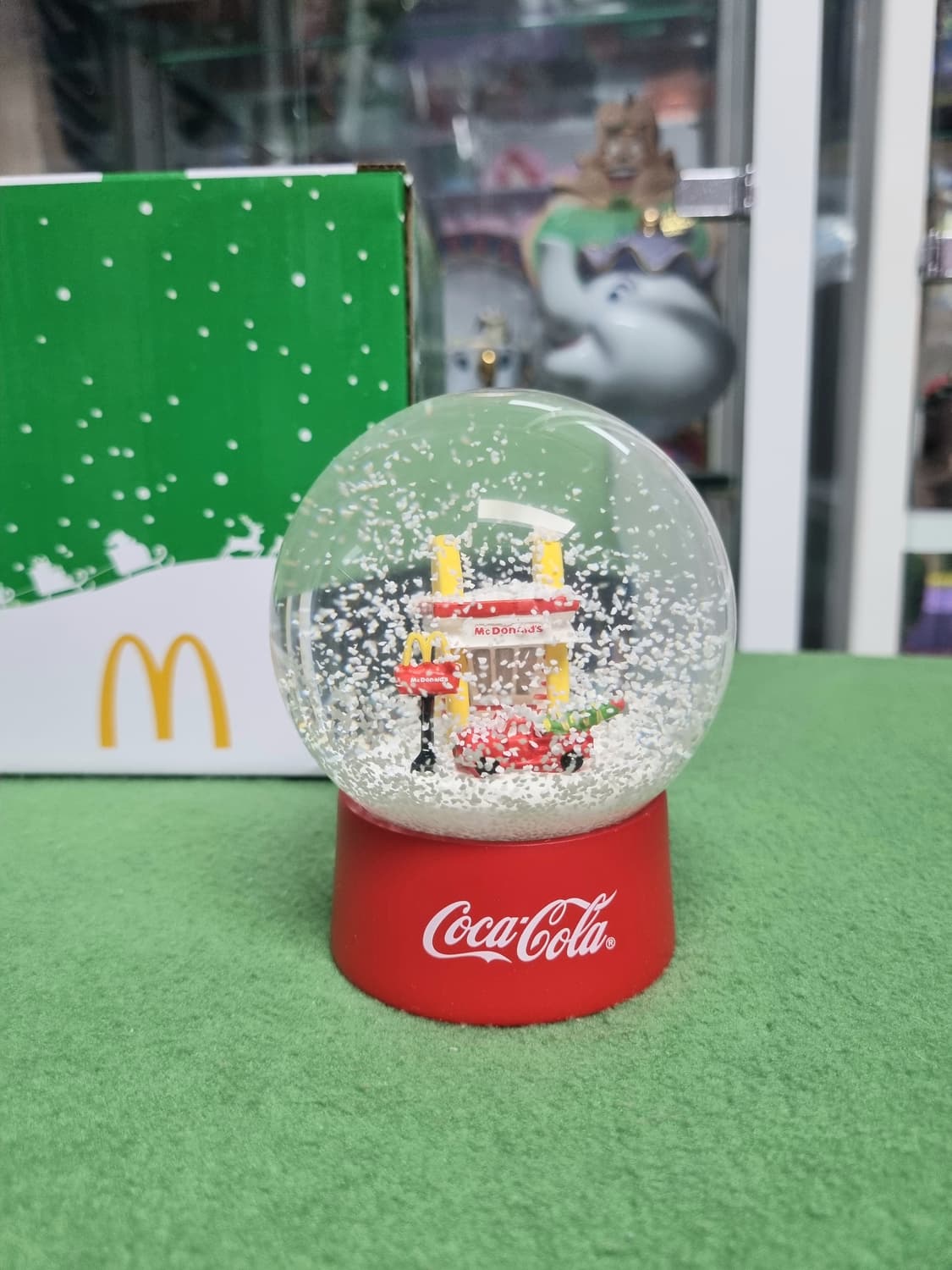 맥도날드 코카콜라 한정 스노우글로브 상품이미지1