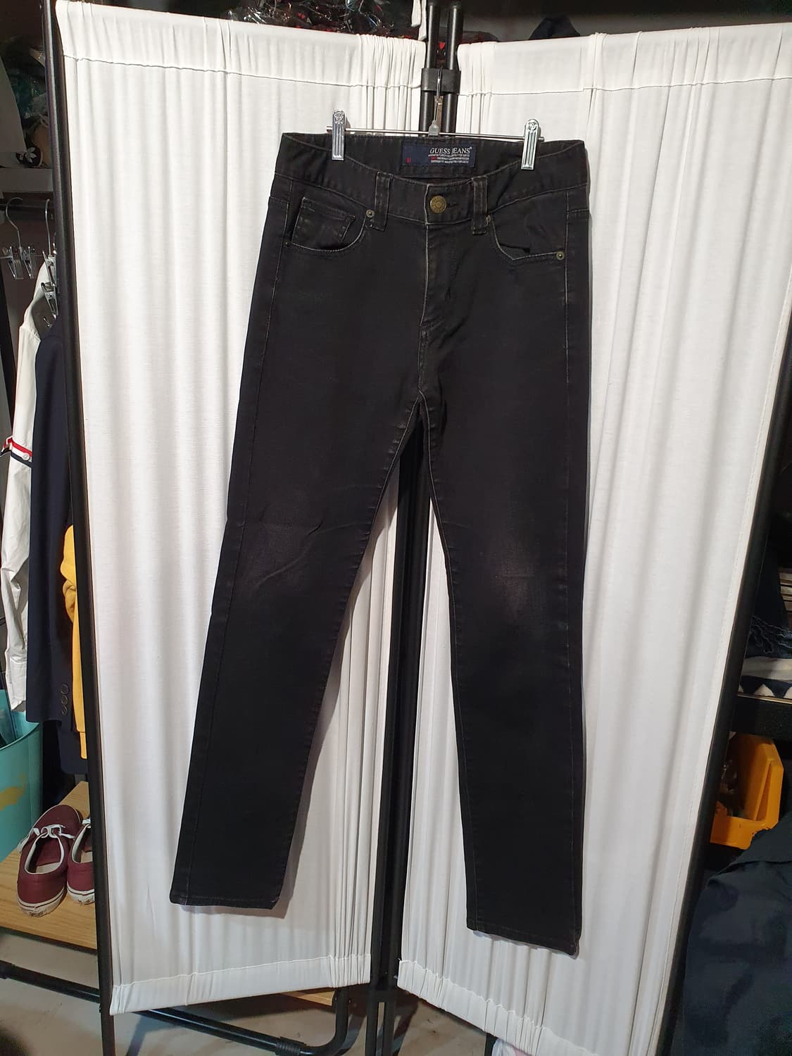 게스 블랙진 데님 팬츠 여성용 29사이즈 2200316 상품이미지1