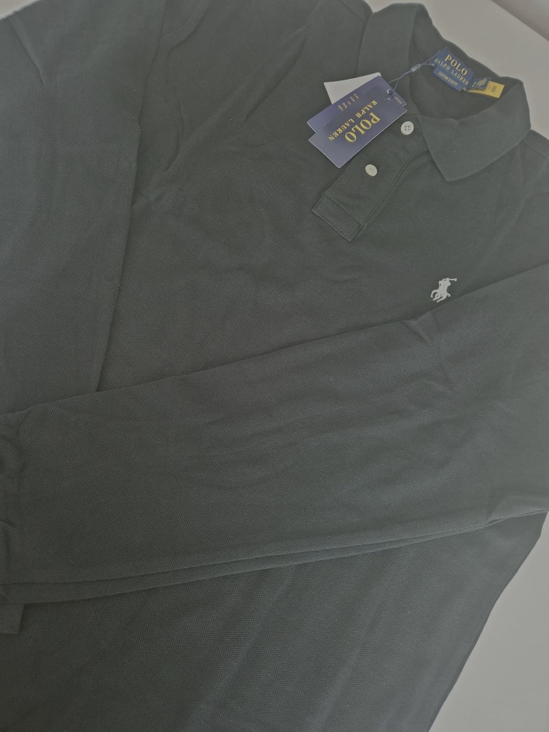폴로 블랙 카라티 XXL (110정도) 새상품 상품이미지7